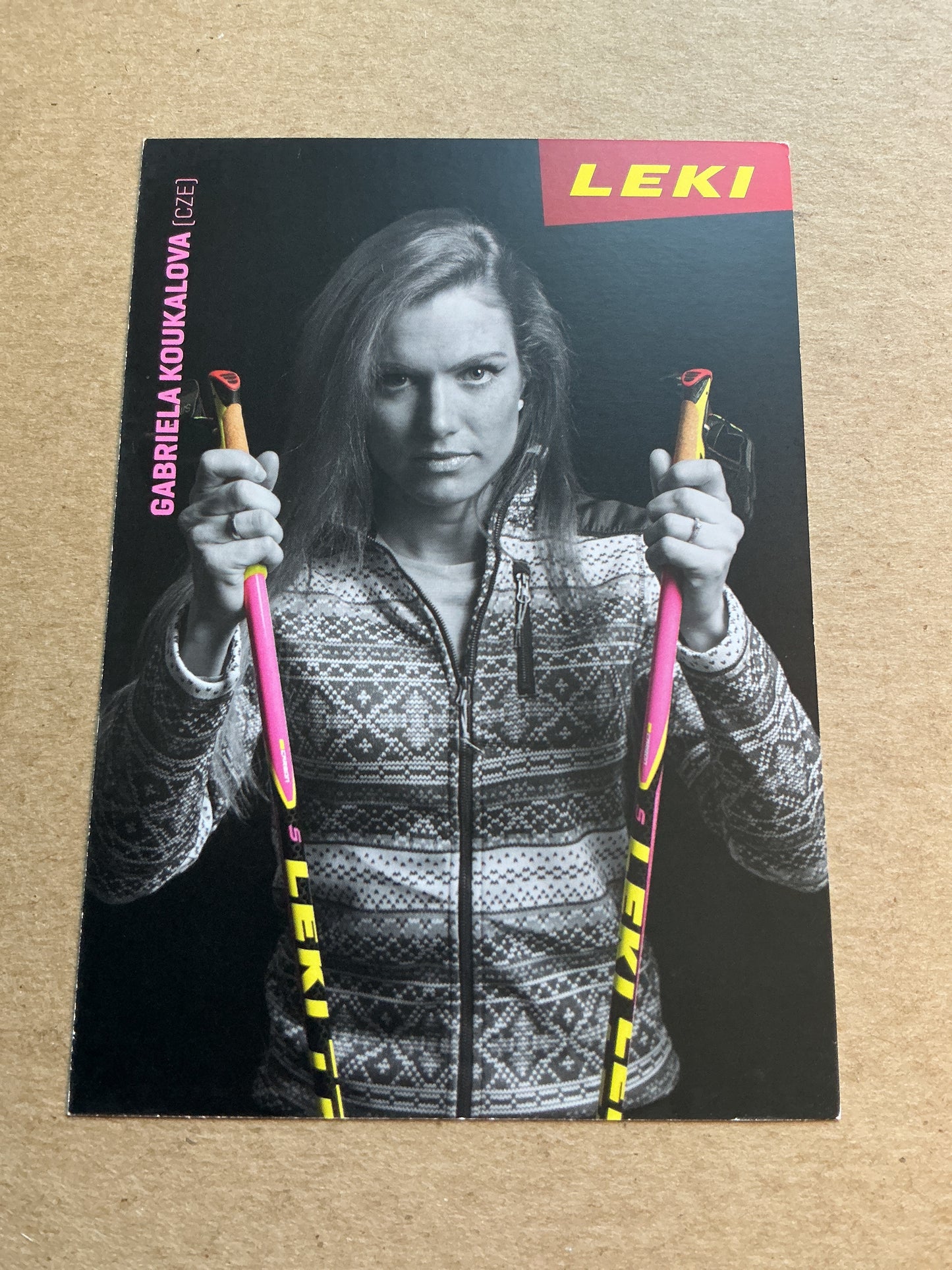 Gabriela Koukalova, Czech Republic 🇨🇿 Biathlon Winter Sports 2024/25 hand signed