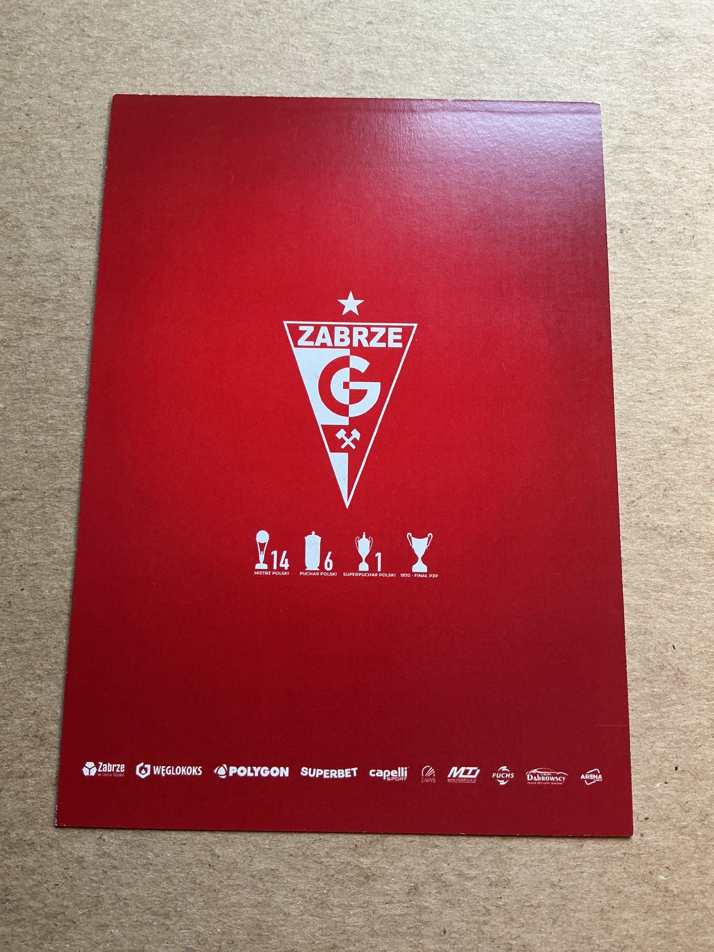 Lukas Podolski, Germany 🇩🇪 Górnik Zabrze 2023/24 hand signed