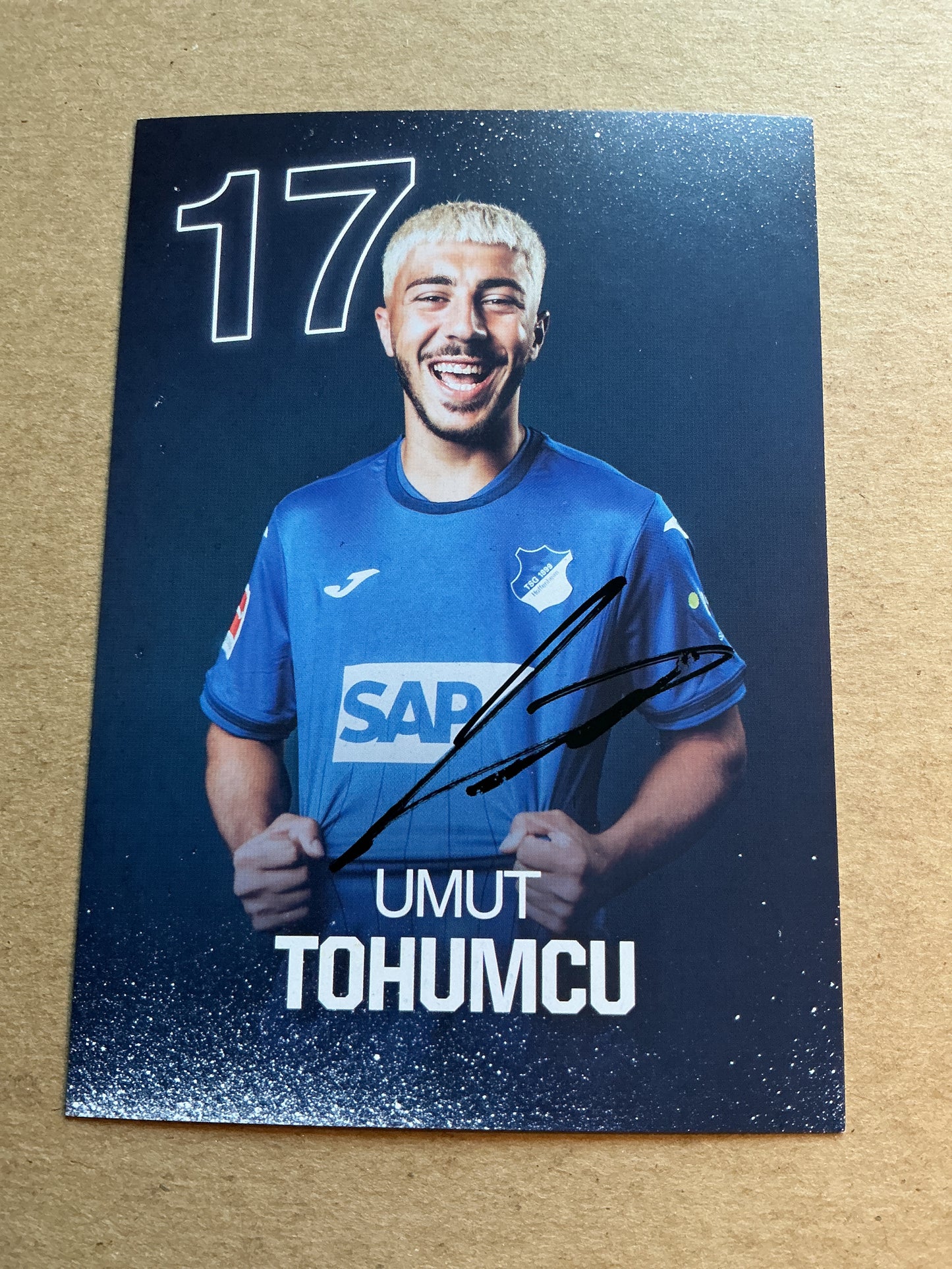 Umut Tohumcu, Germany 🇩🇪 TSG 1899 Hoffenheim 2024/25 hand signed
