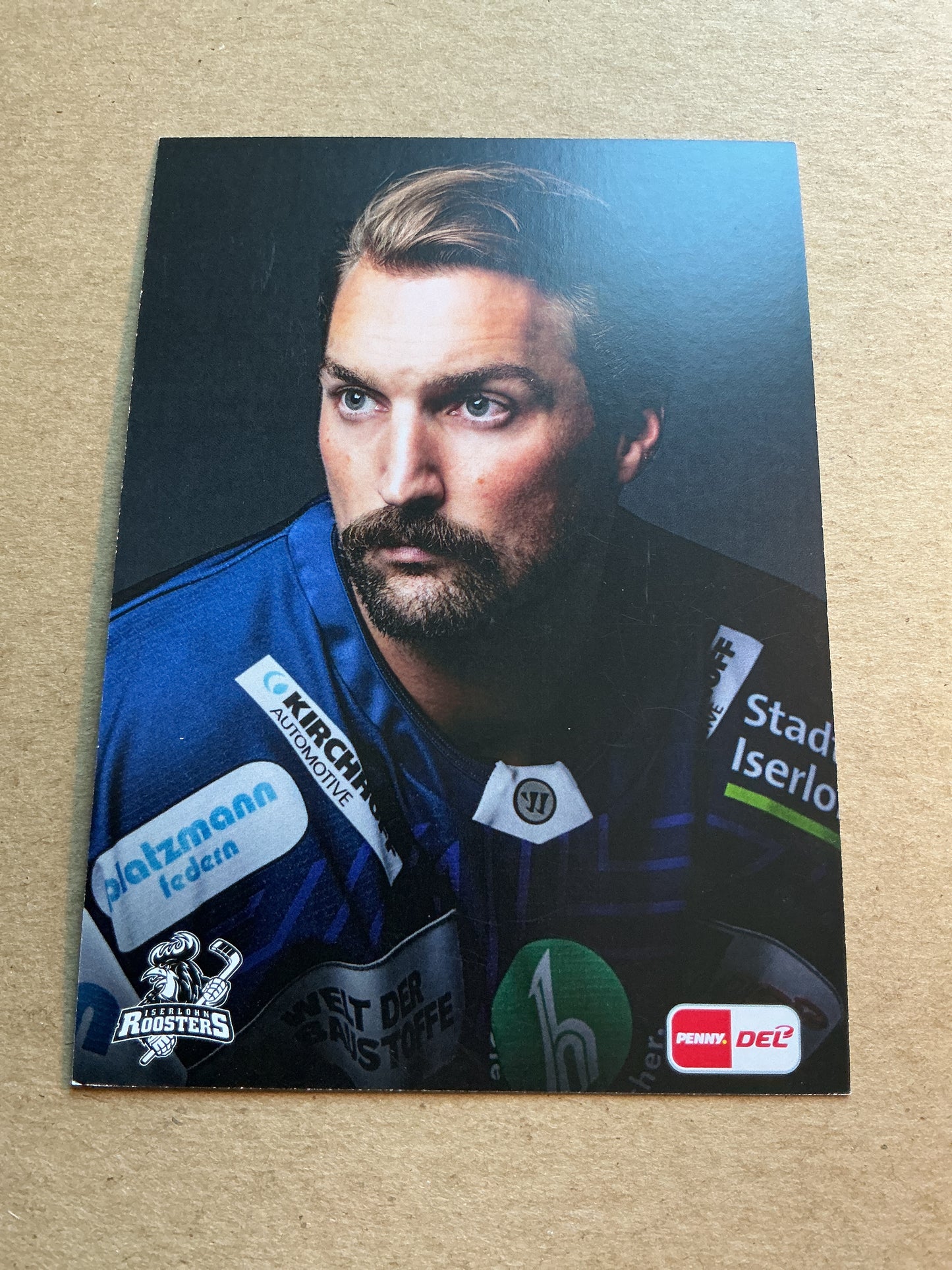 Colton Jobke, Germany 🇩🇪 Iserlohn Roosters 2024/25 hand signed