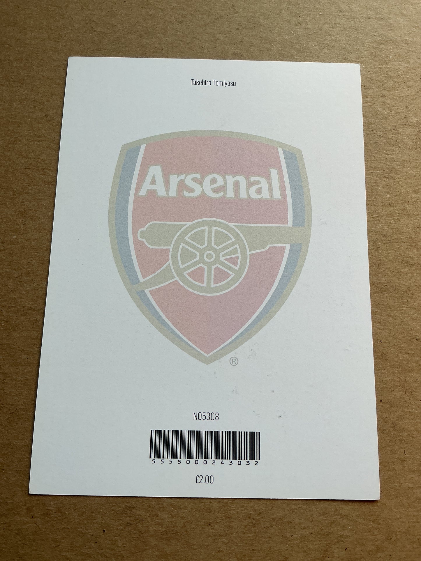 Takehiro Tomiyasu, Japan 🇯🇵 Arsenal FC 2022/23 hand signed