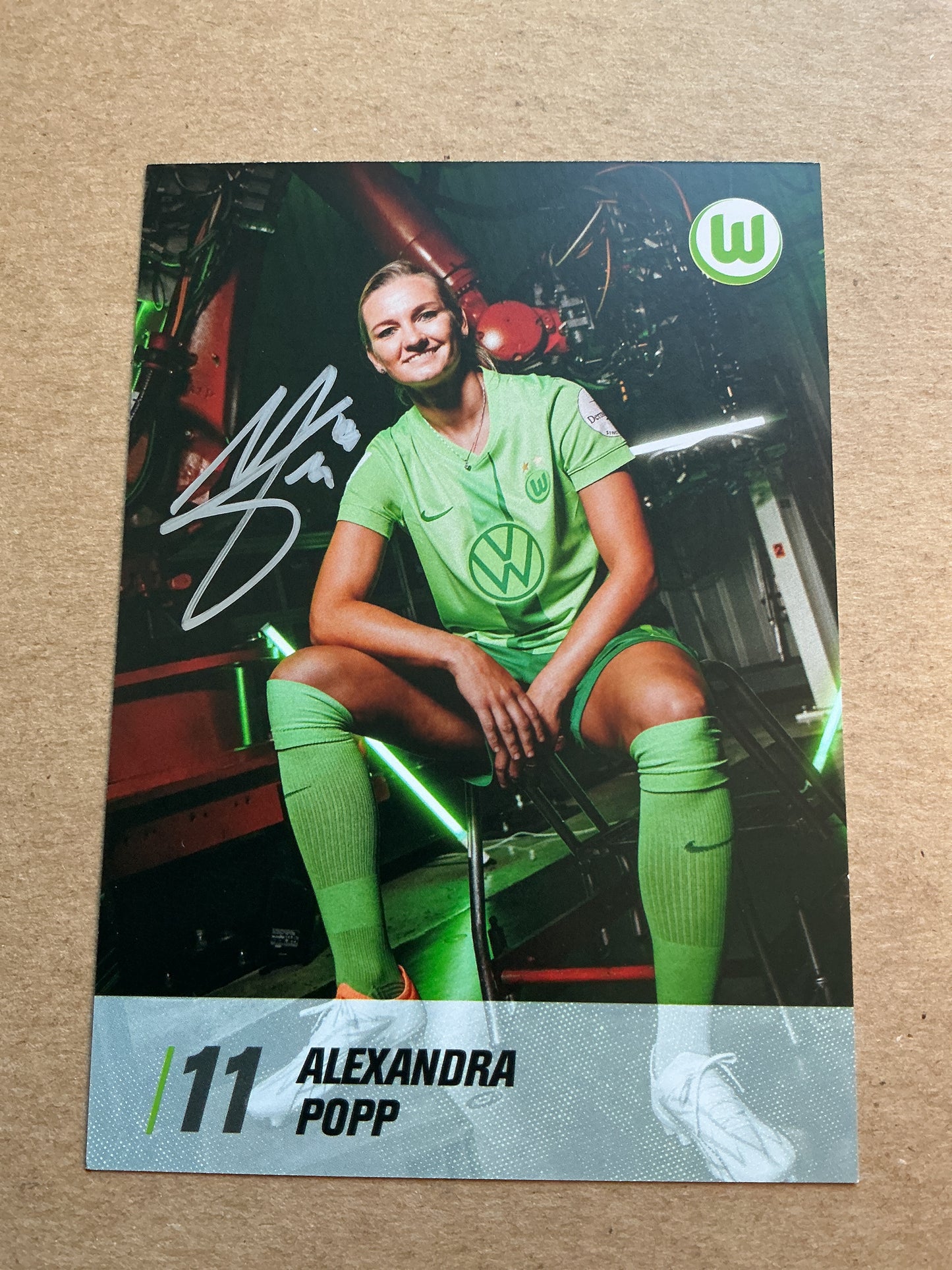 Alexandra Popp, Germany 🇩🇪 VfL Wolfsburg 2024/25 hand signed