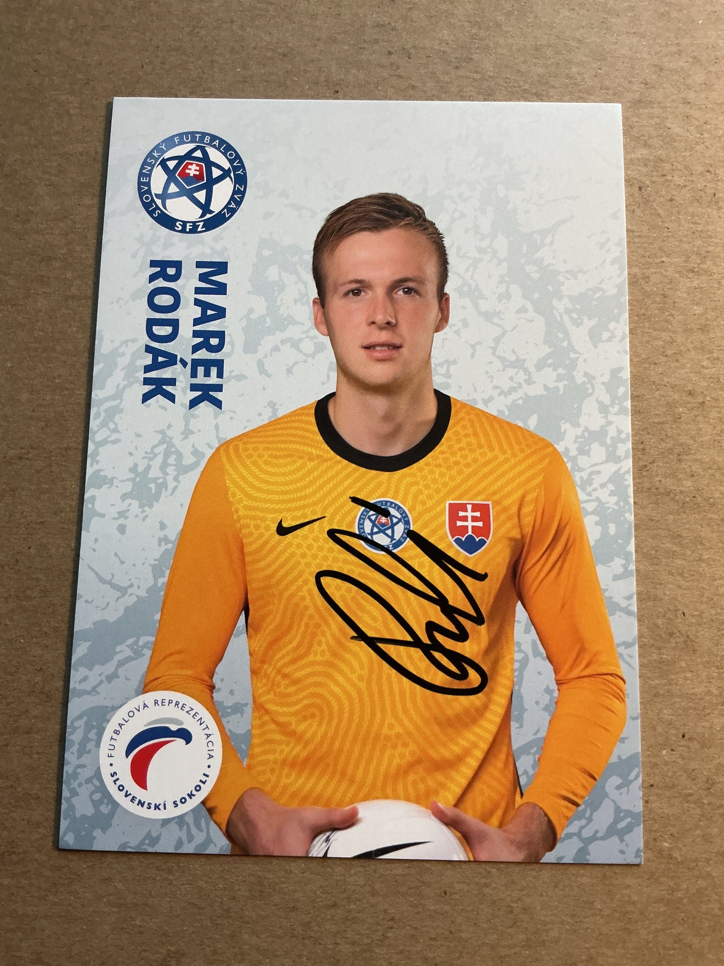 Marek Rodak, Slovakia 🇸🇰 UEFA Euro Cup 2020 hand signed