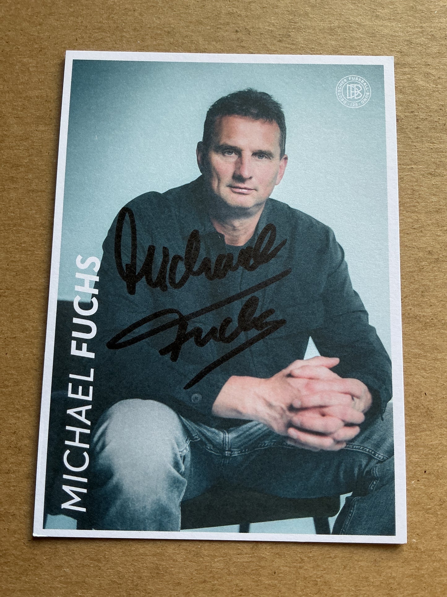 Michael Fuchs, Germany 🇩🇪 Women’s Euro Cup 2025 hand signed