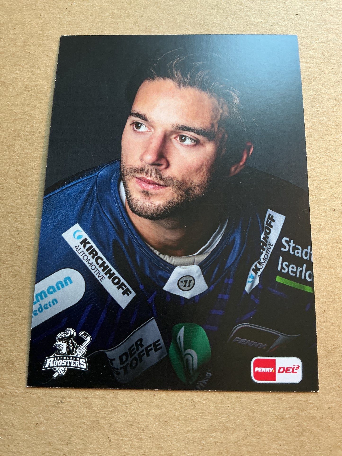 Shane Gersich, USA 🇺🇸 Iserlohn Roosters 2024/25 hand signed