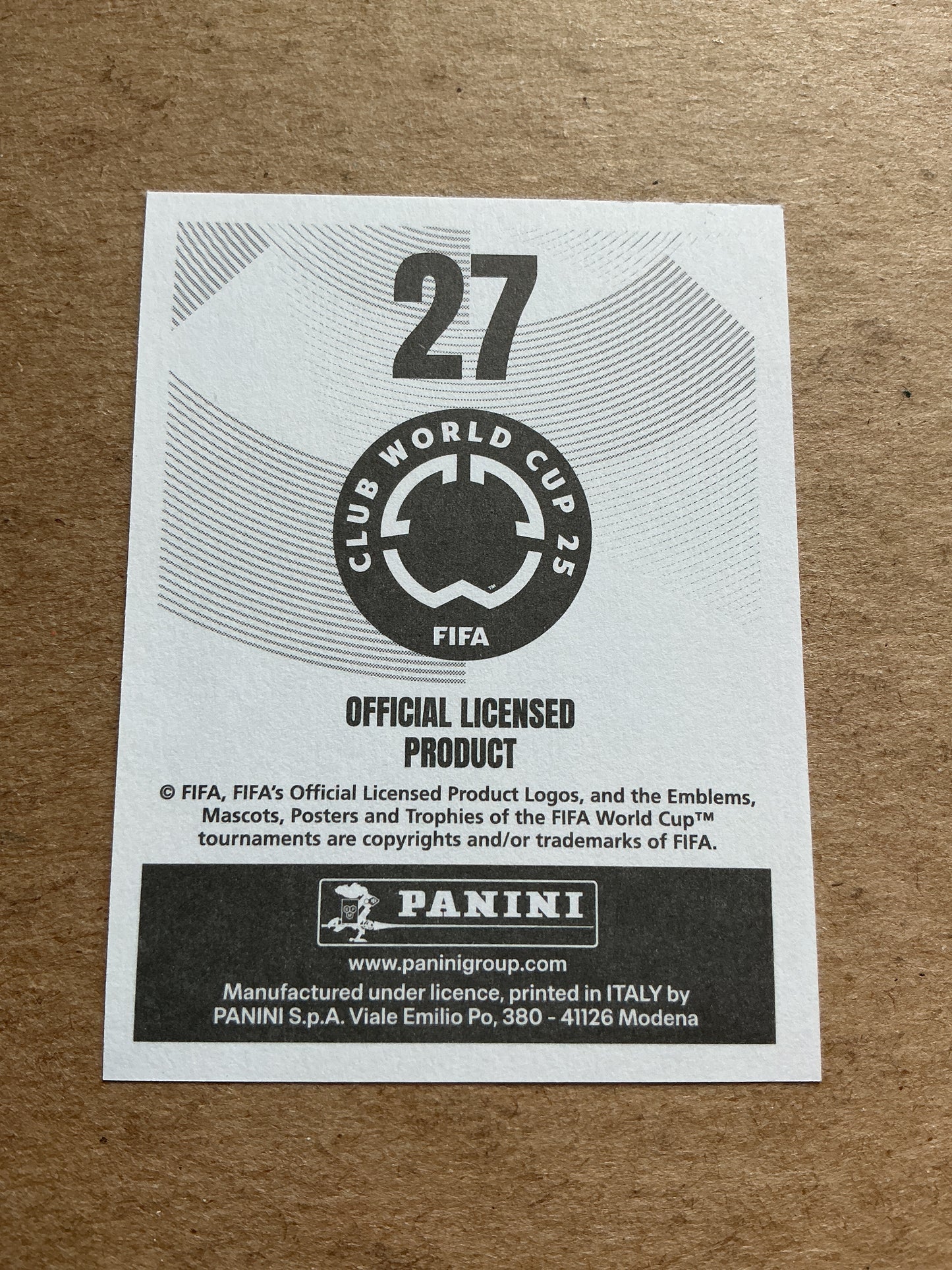 Martim Fernandes, Portugal šµš¹ FC Porto Club World Cup 2025 Panini hand signed
