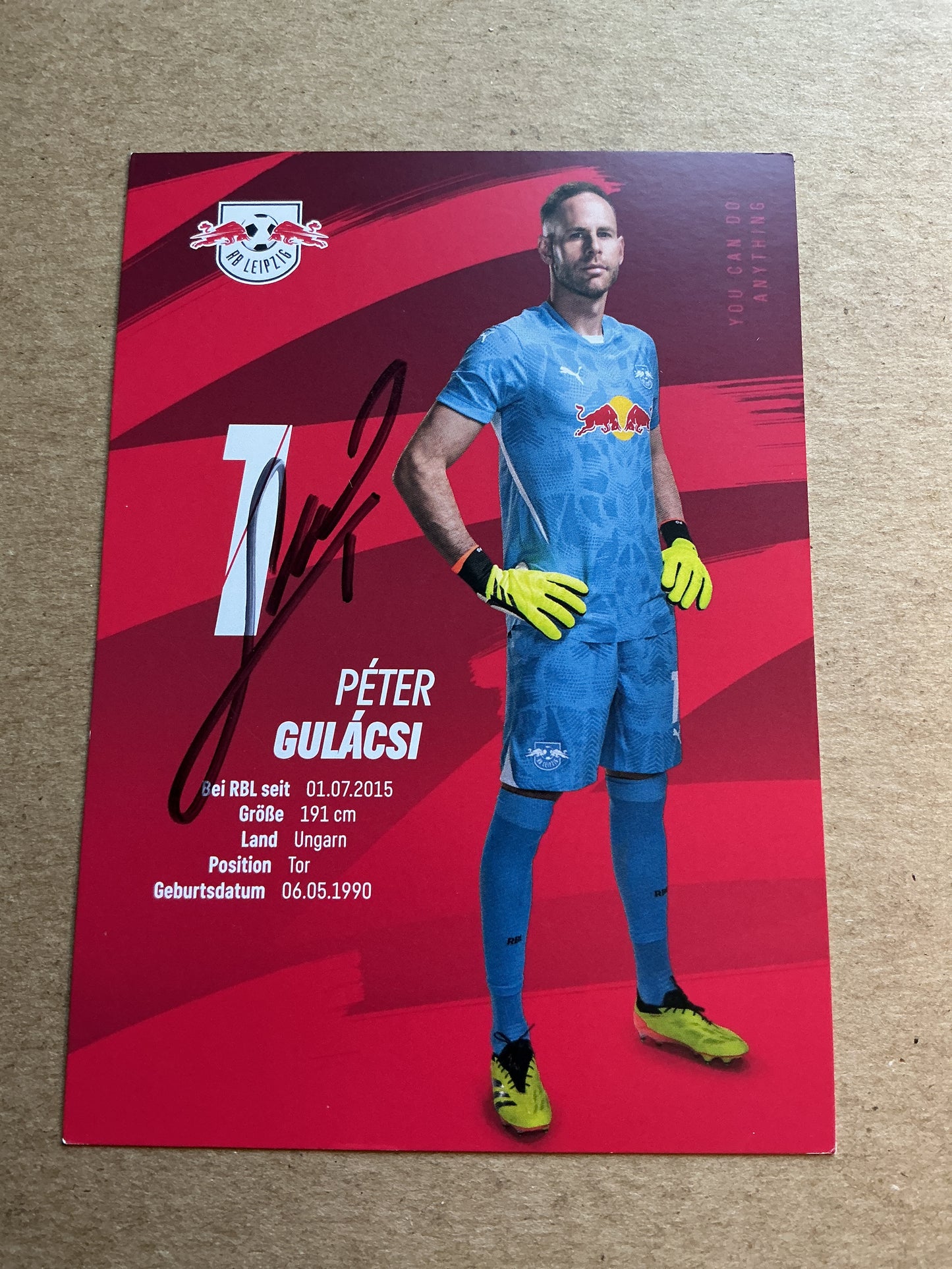 Peter Gulacsi, Hungary 🇭🇺 RB Leipzig 2024/25 hand signed