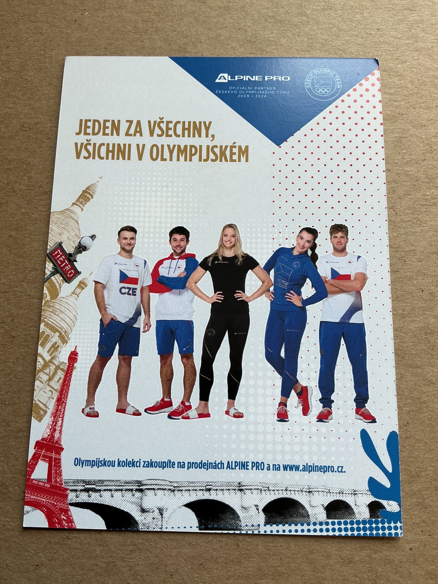 Marie Horackova, Czech Republic 🇨🇿 Archery Summer Olympics 2024 hand signed