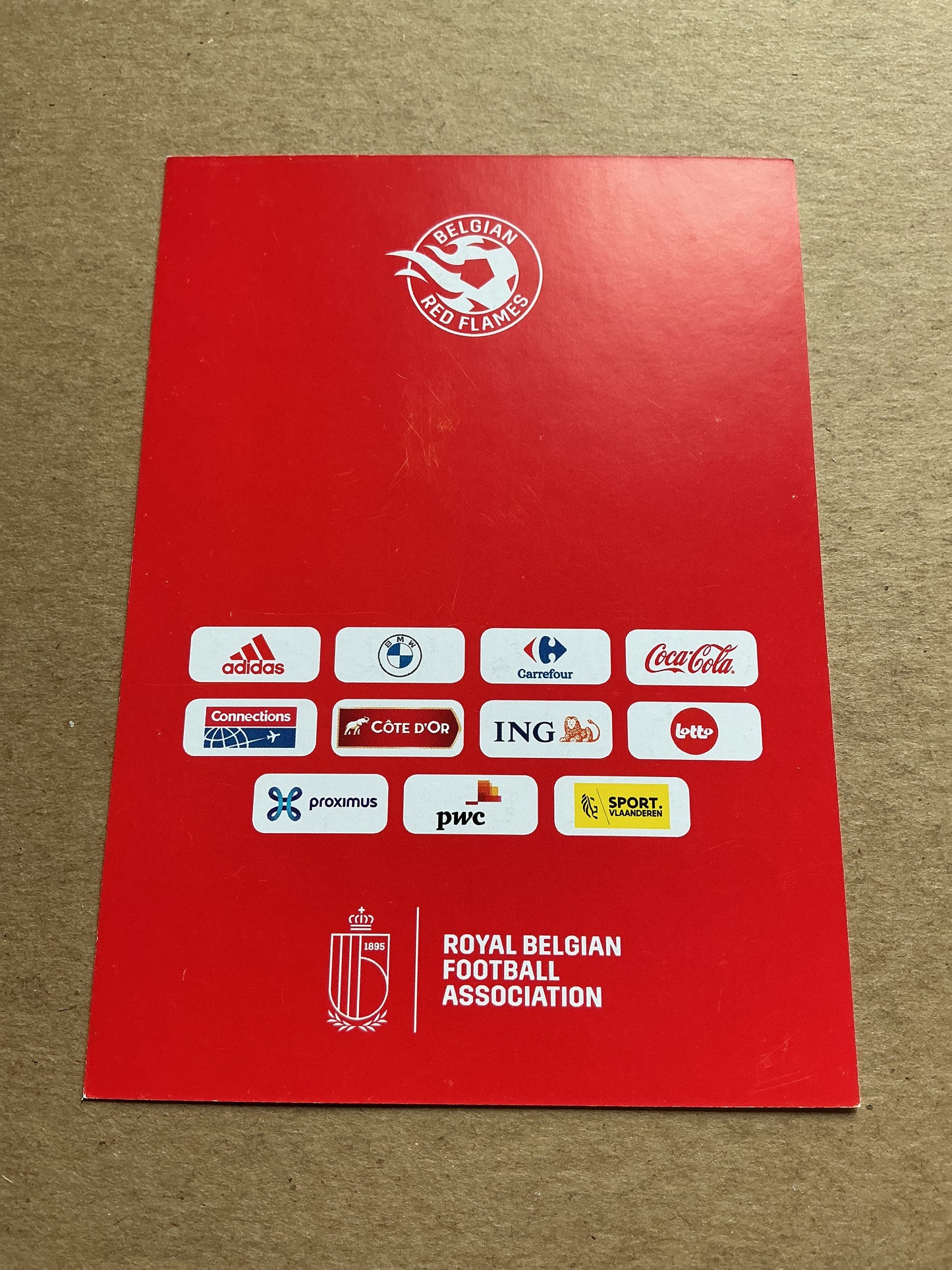 Tessa Wullaert, Belgium 🇧🇪 UEFA Women’s Euro 2022 hand signed