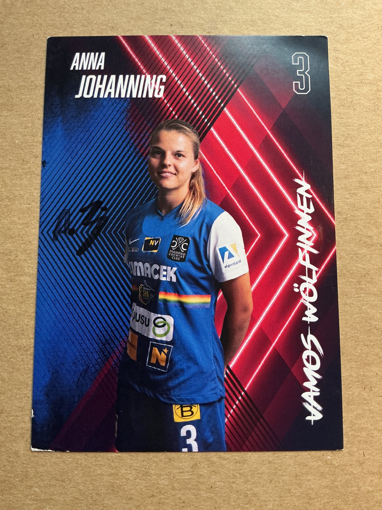 Anna Johanning, Germany 🇩🇪 SKN St.Pölten 2022/23 hand signed