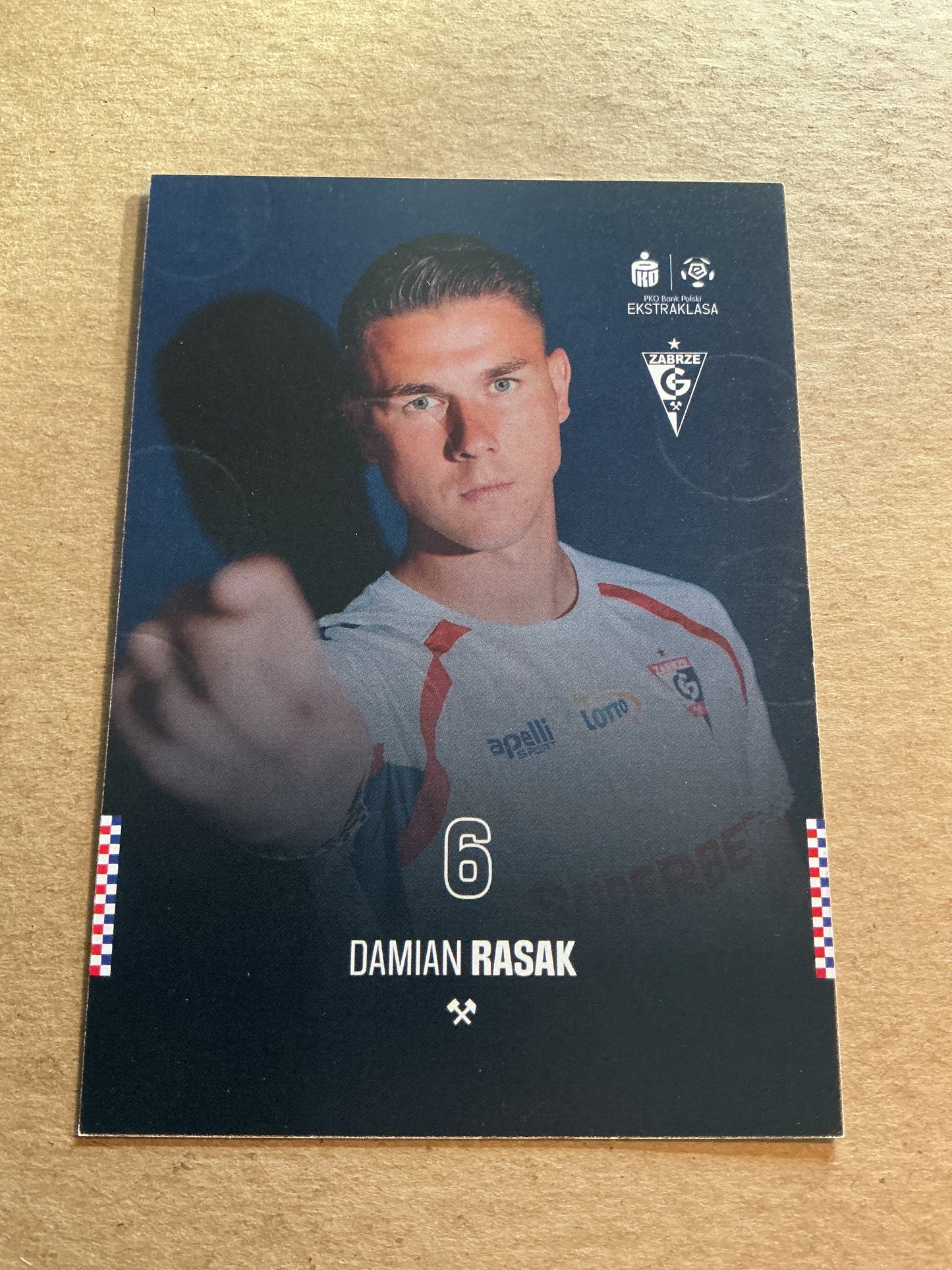 Damian Rasak, Poland 🇵🇱 Gornik Zabrze 2024/25 hand signed