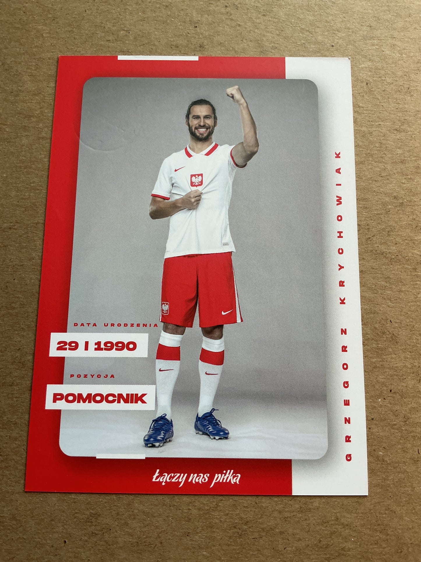 Grzegorz Krychowiak, Poland 🇵🇱 UEFA Euro Cup 2020 hand signed