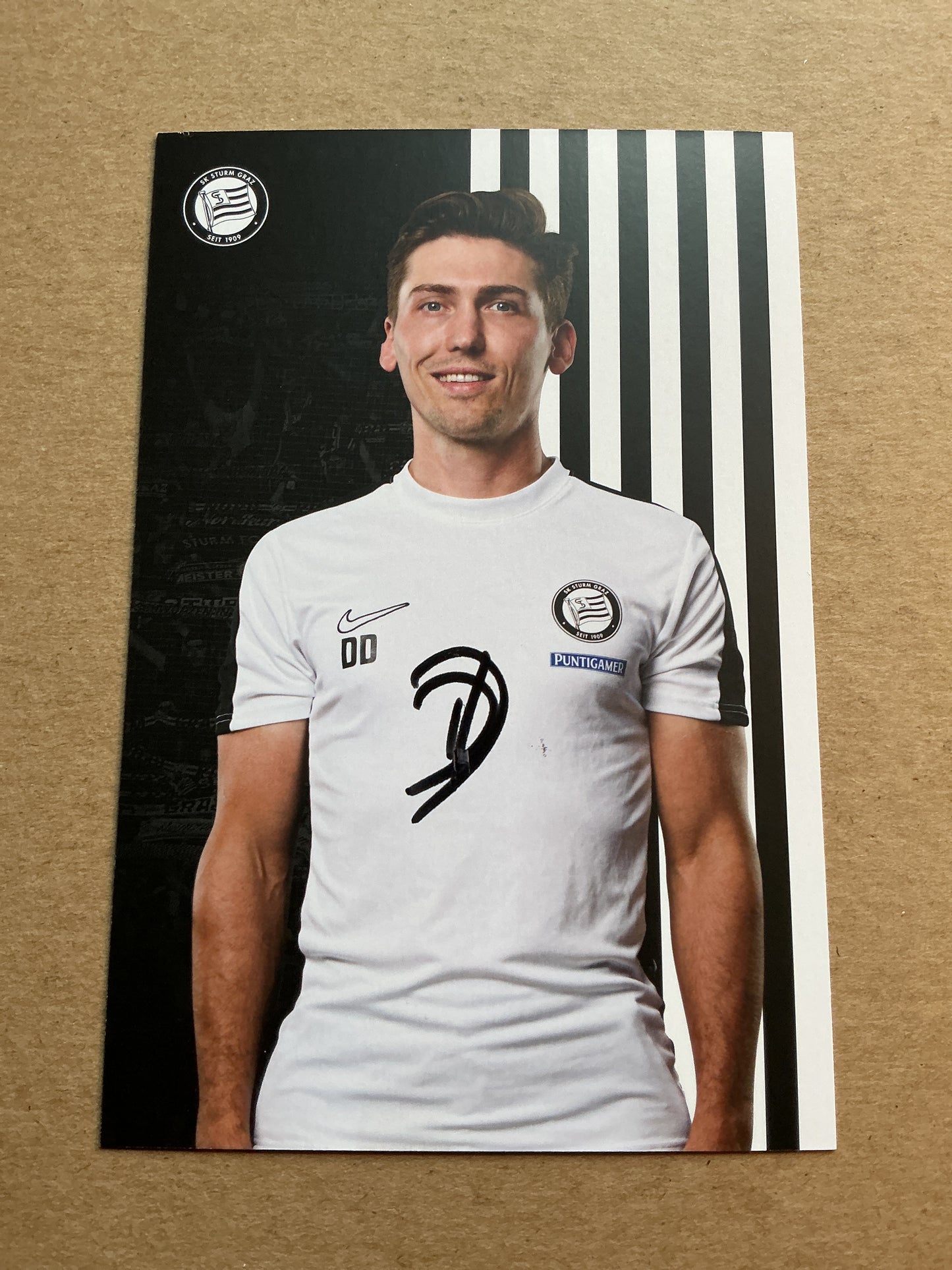 Dominik Deutschl, Austria 🇦🇹 SK Sturm Graz 2024/25 hand signed