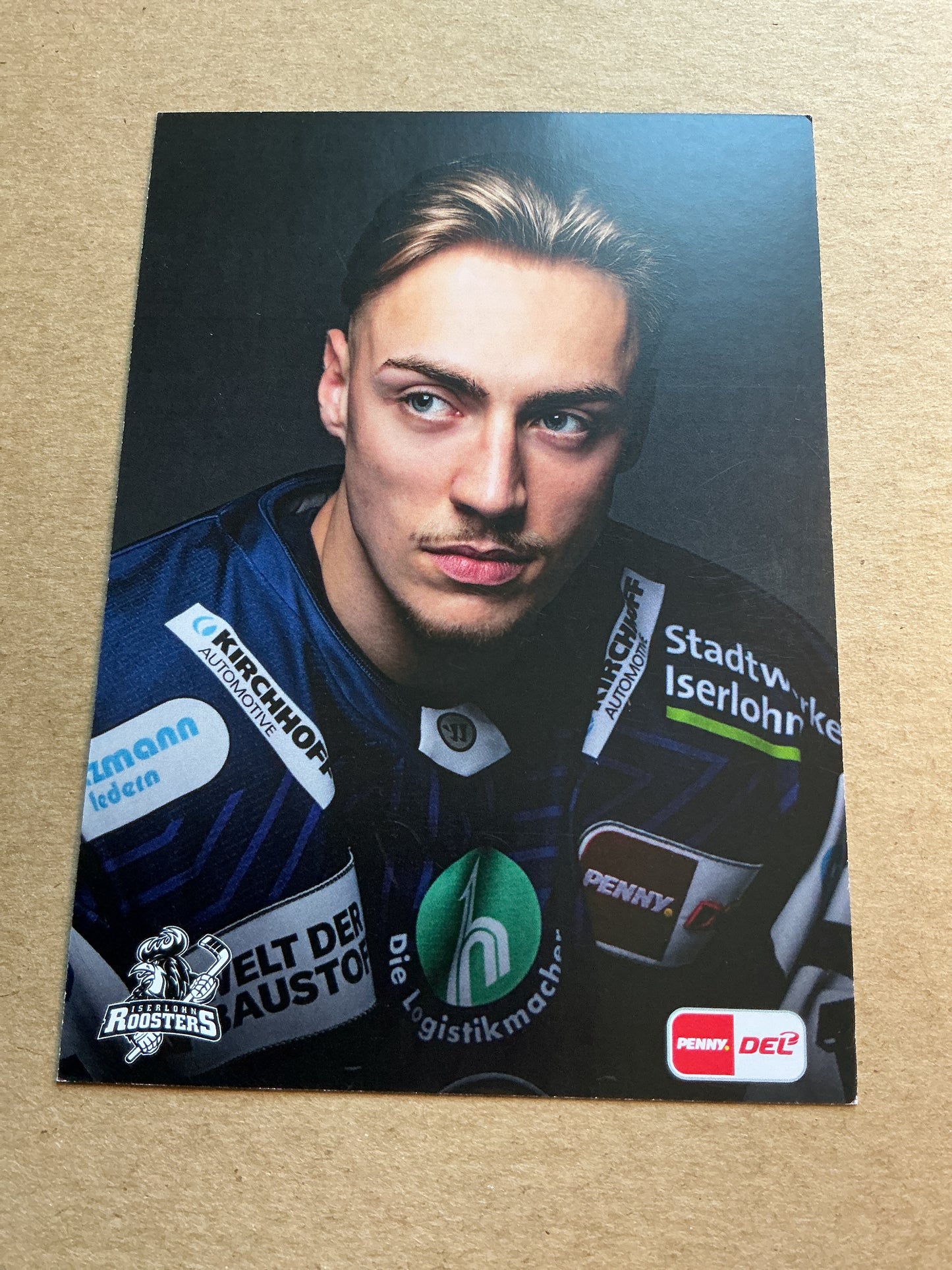 Noel Saffran, Germany 🇩🇪 Iserlohn Roosters 2024/25 hand signed