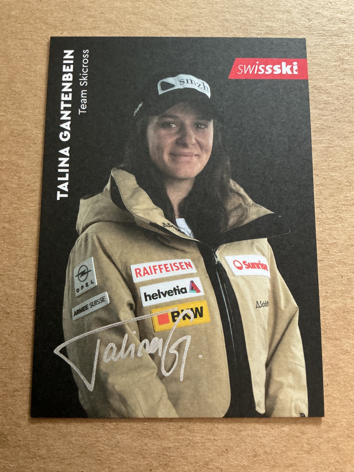 Talina Gantenbein, Switzerland 🇨🇭 Winter Sports 2024/25 hand signed