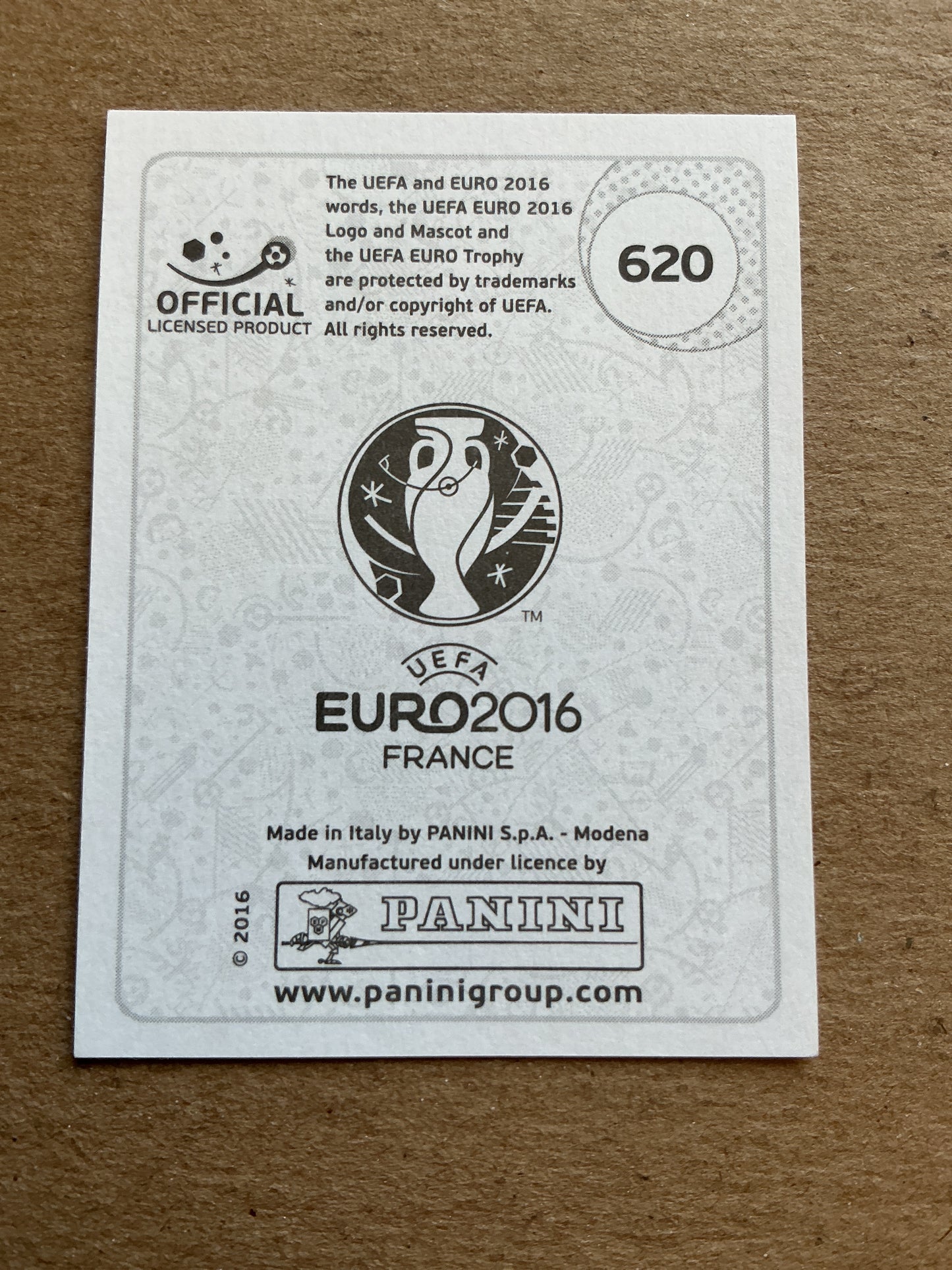 Rúrik Gislason, Iceland 🇮🇸 UEFA Euro 2016 Panini hand signed