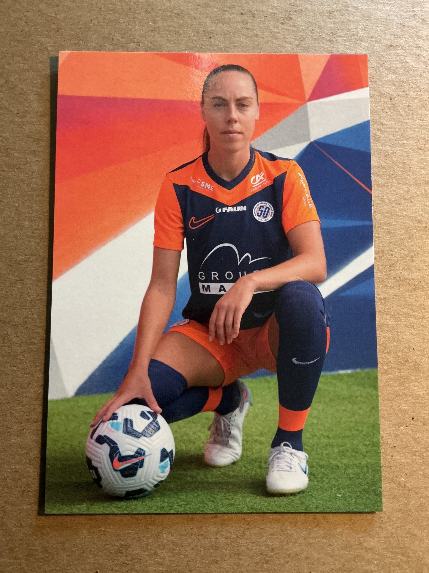 Celeste Boureille, USA 🇺🇸 Montpellier HSC 2024/25 hand signed