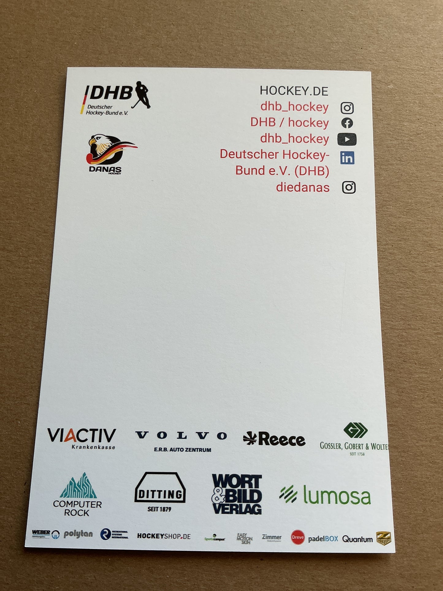 Lisa Nolte, Germany 🇩🇪 Field Hockey Summer Olympics 2024 hand signed