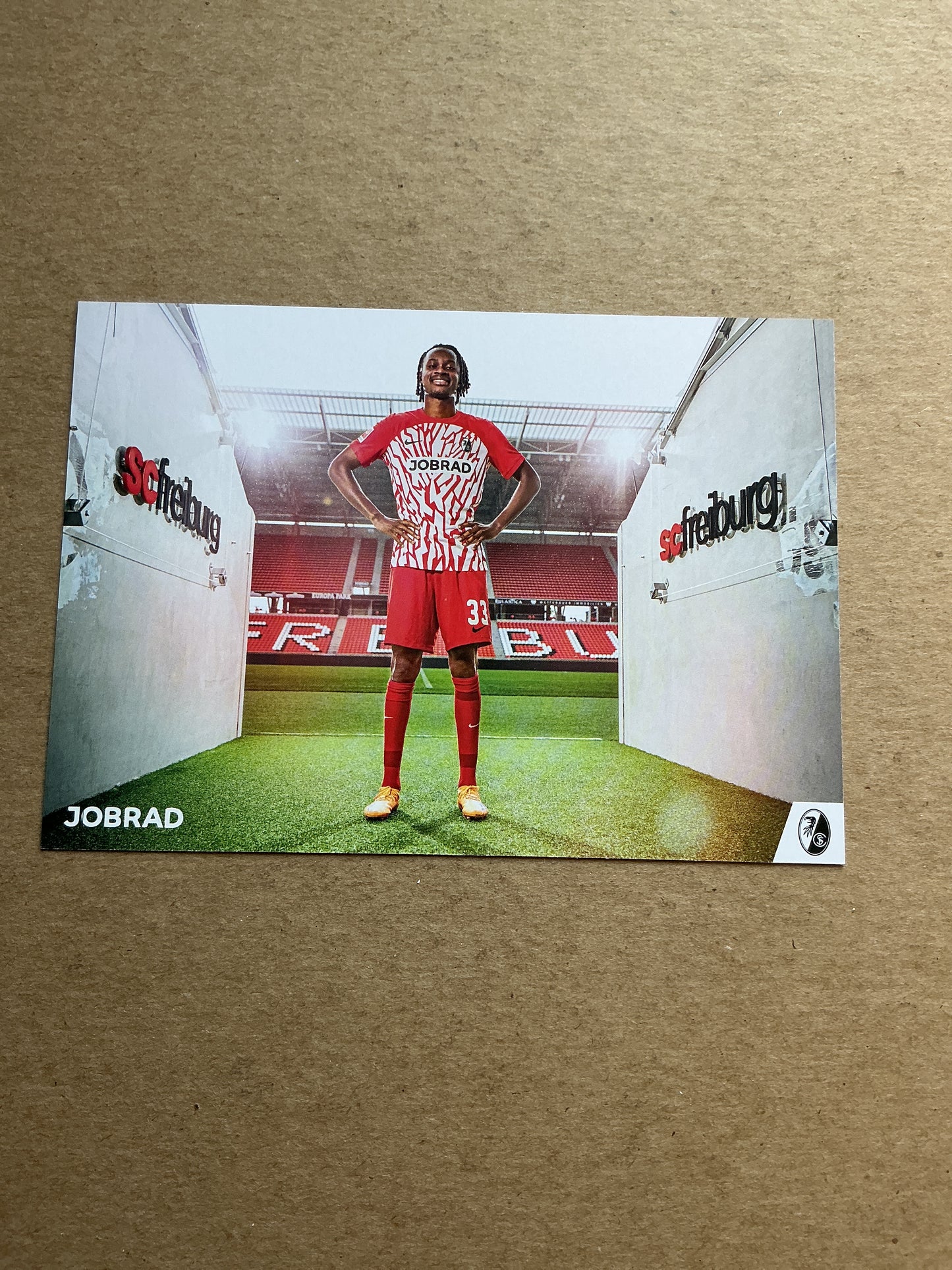 Jordy Makengo, France 🇫🇷 SC Freiburg 2023/24 hand signed