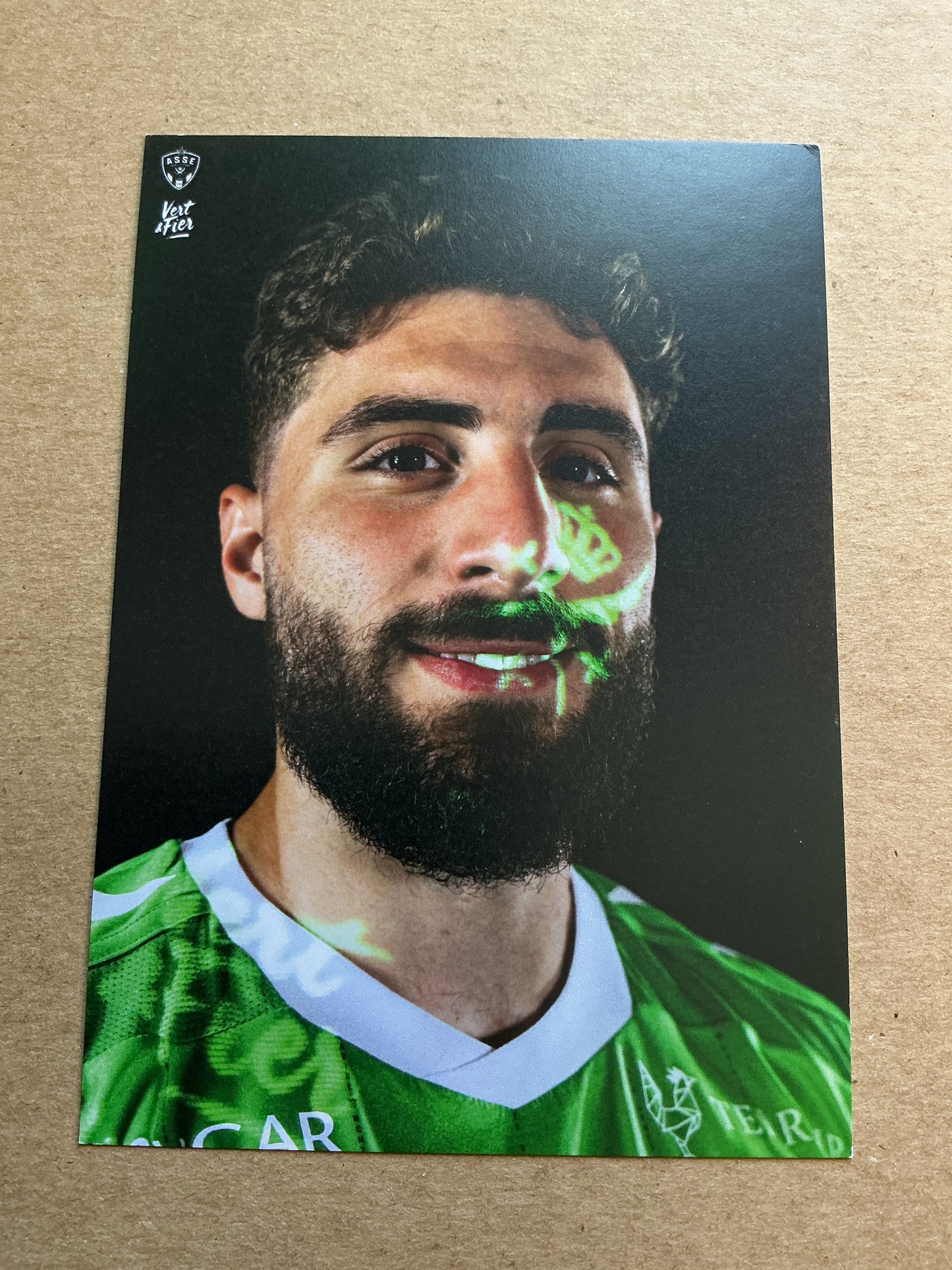 Zuriko Davitashvili, Georgia 🇬🇪 AS Saint-Etienne 2024/25 hand signed