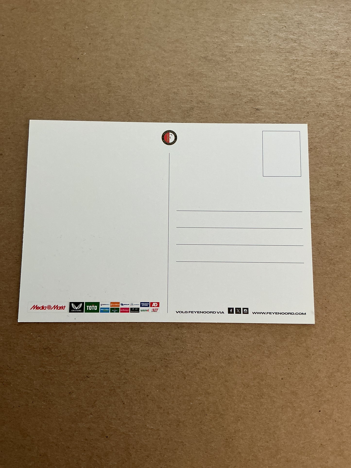 Anis Hadj Moussa, Algeria 🇩🇿 Feyenoord Rotterdam 2024/25 hand signed
