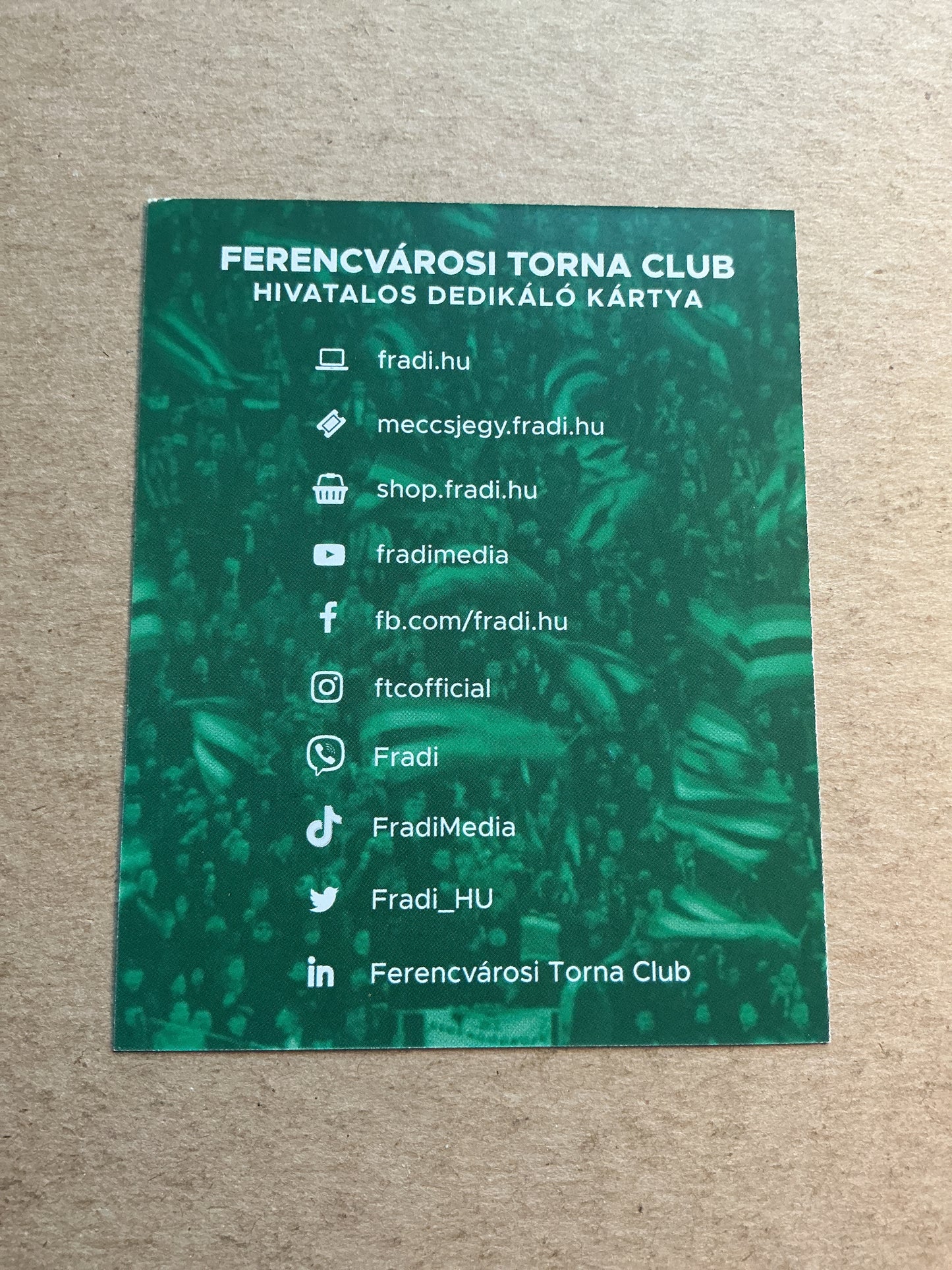 Ádám Bogdán, Hungary 🇭🇺 Ferencváros 2022/23 hand signed