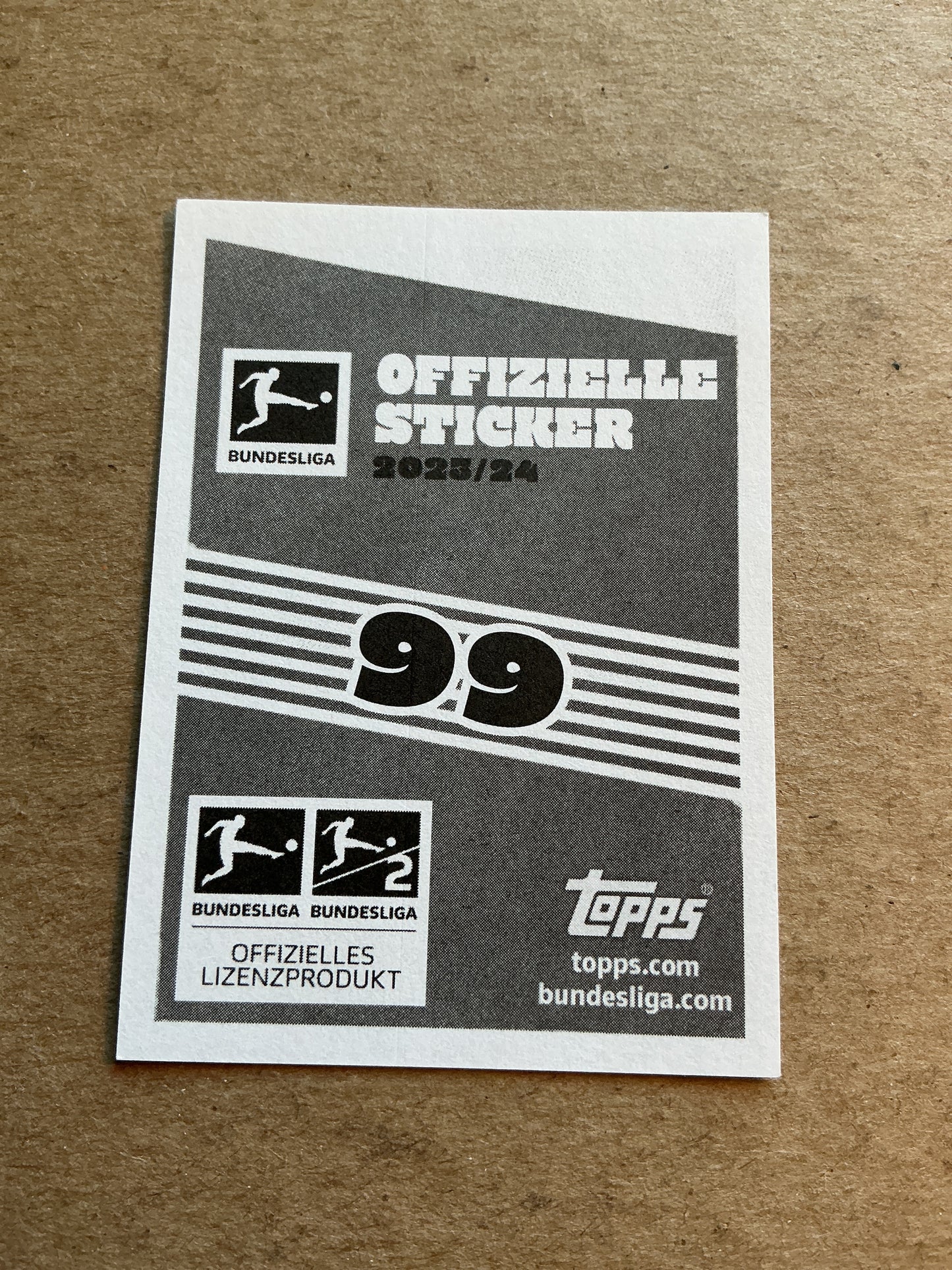 Emir Karic, Austria 🇦🇹 SV Darmstadt 98 2023/24 Topps hand signed