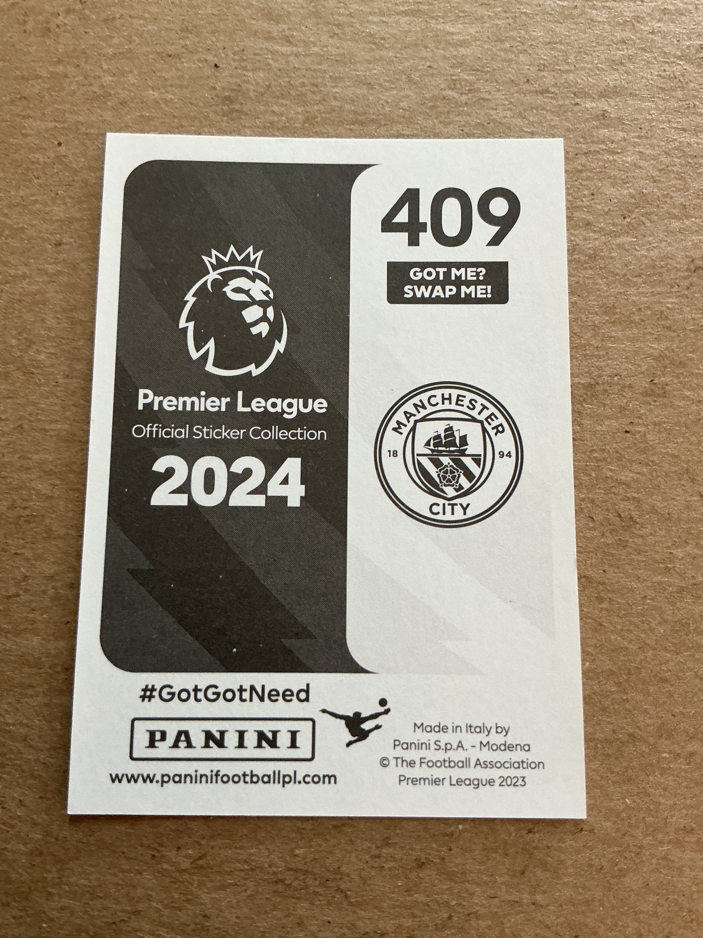 Ruben Dias, Portugal 🇵🇹 Manchester City 2024 Panini hand signed