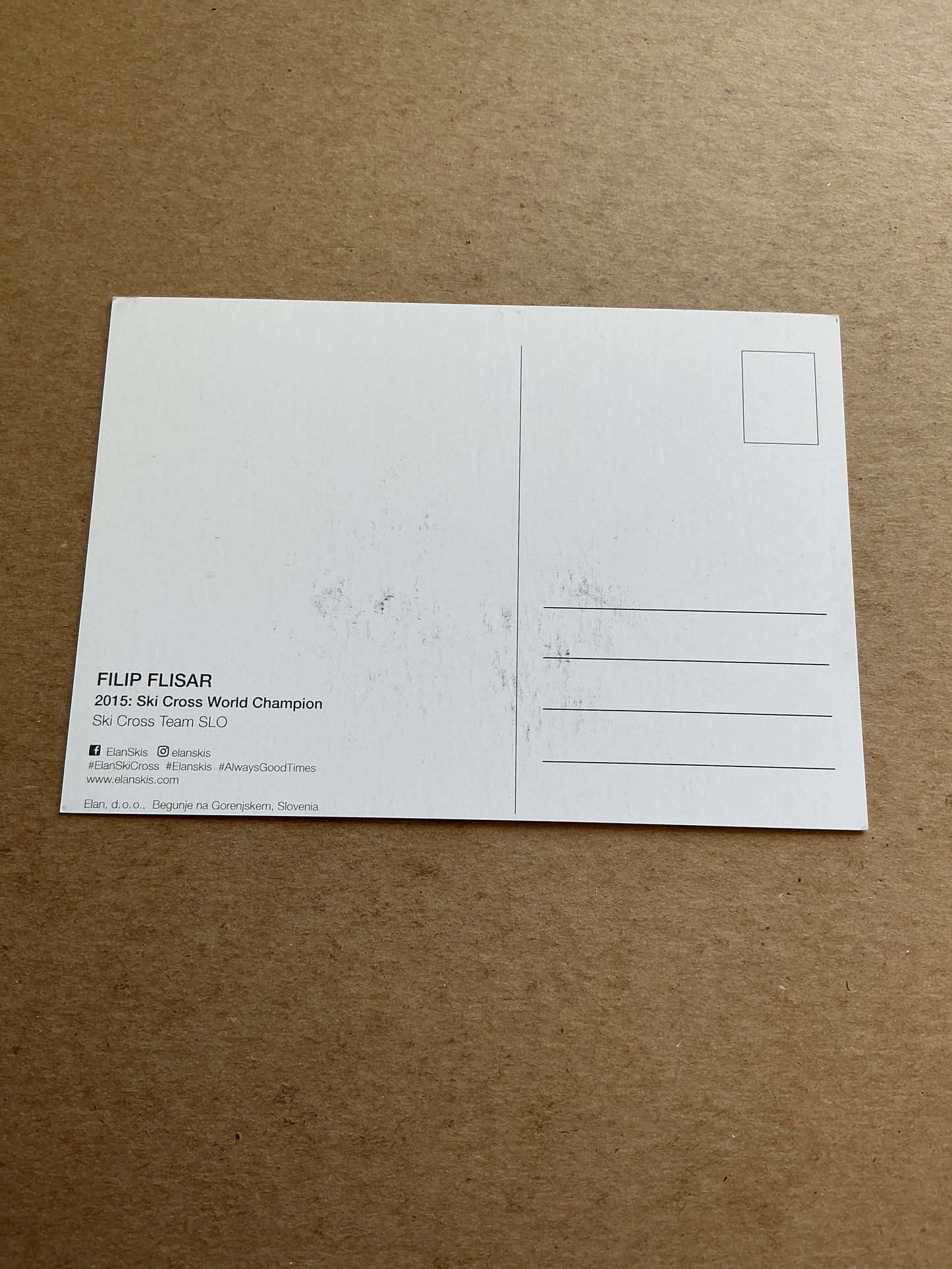 Filip Flisar, Slovenia 🇸🇮 Freestyle Winter Sports 2024/25 hand signed
