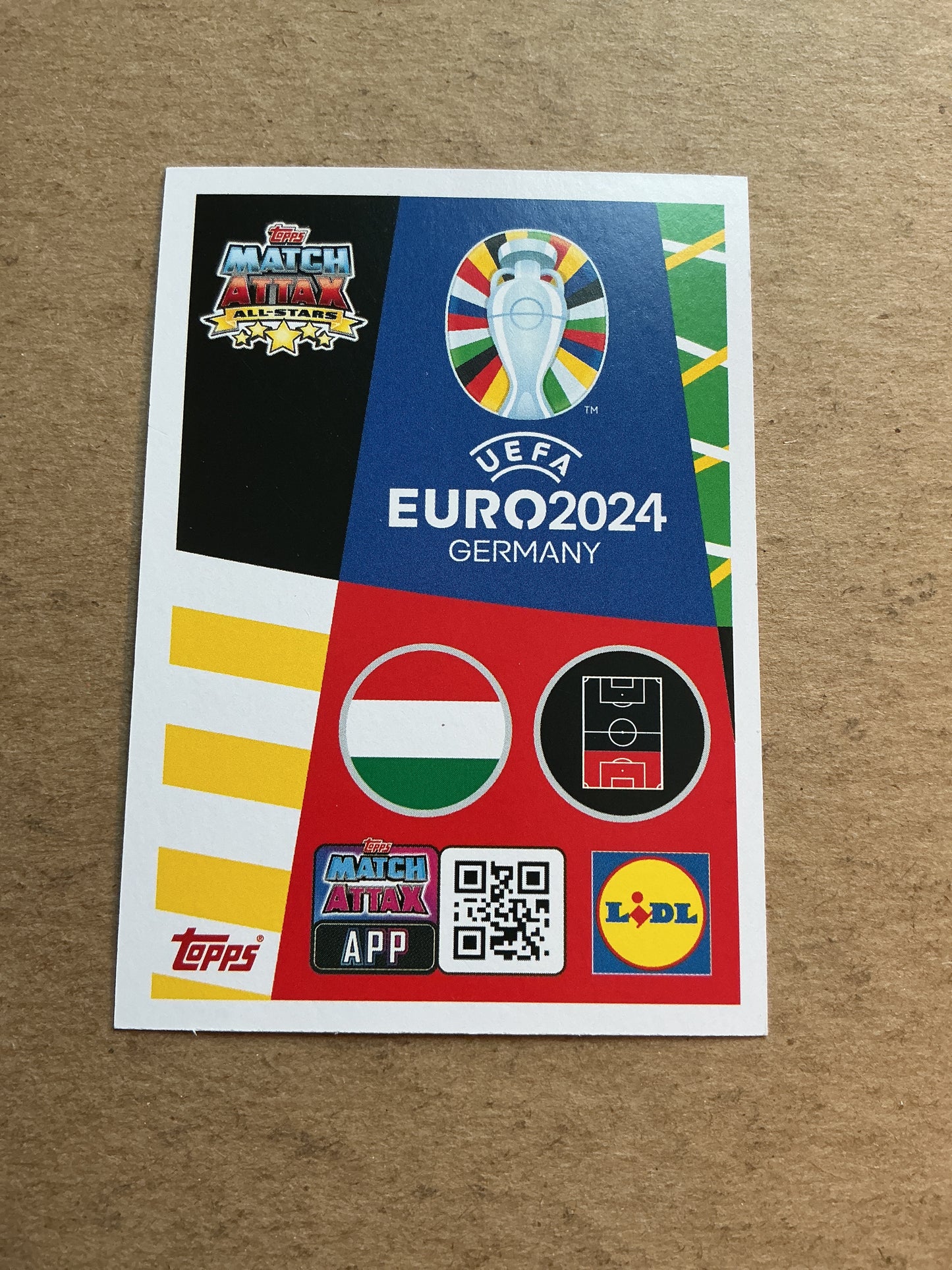 Attila Szalai, Hungary 🇭🇺 UEFA Euro 2024 hand signed
