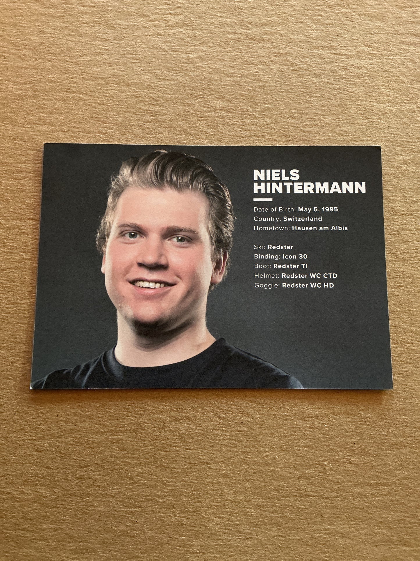 Niels Hintermann, Switzerland 🇨🇭 Alpine 2023/24 hand signed