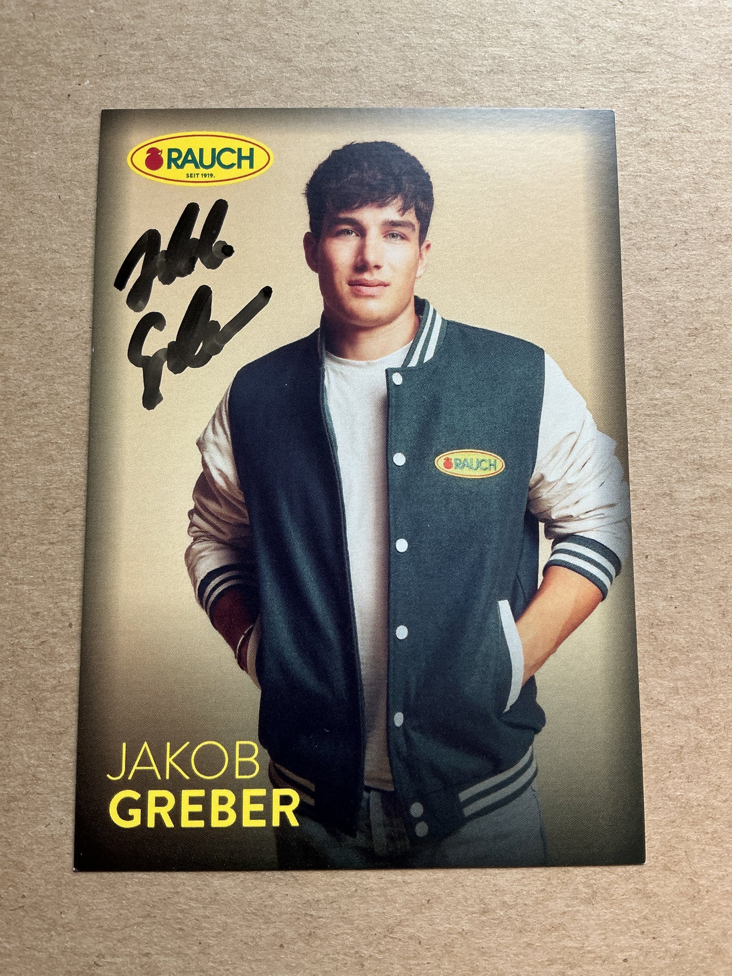 Jakob Greber, Austria 🇦🇹 Alpine Winter Sports 2024/25 hand signed