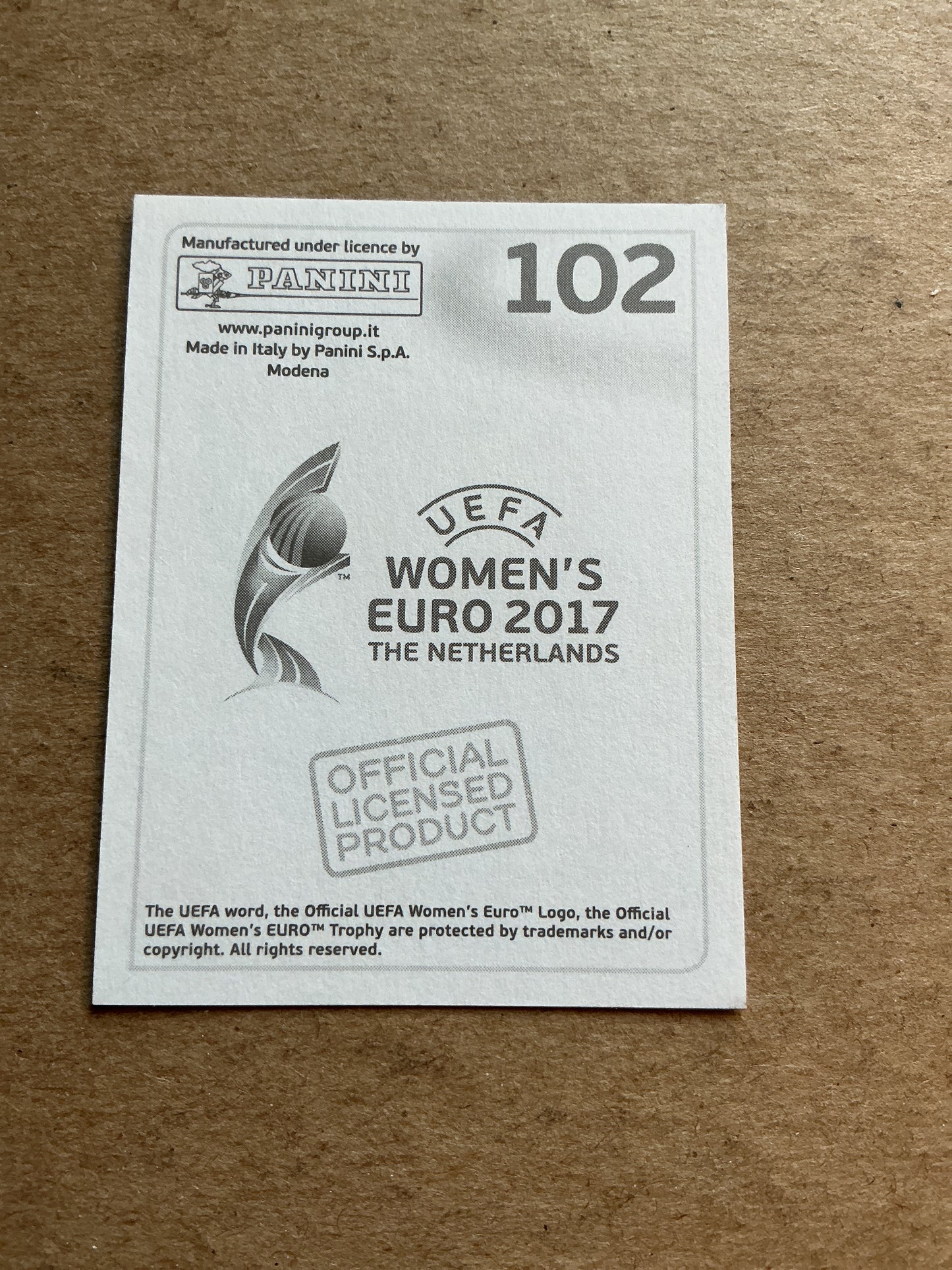 Kathrin Hendrich, Germany 🇩🇪 FIFA Women’s Euro Cup 2017 Panini hand signed