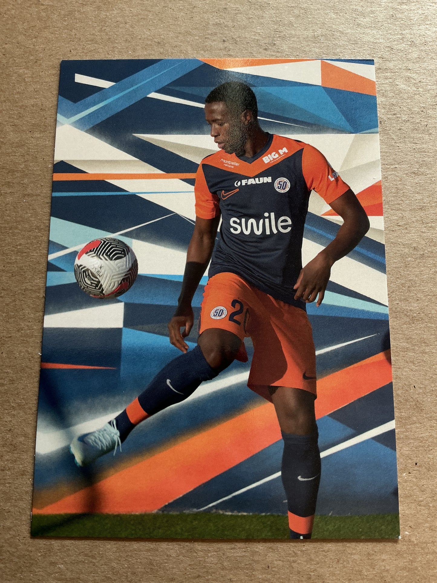 Birama Toure, Mali 🇲🇱 Montpellier HSC 2024/25 hand signed