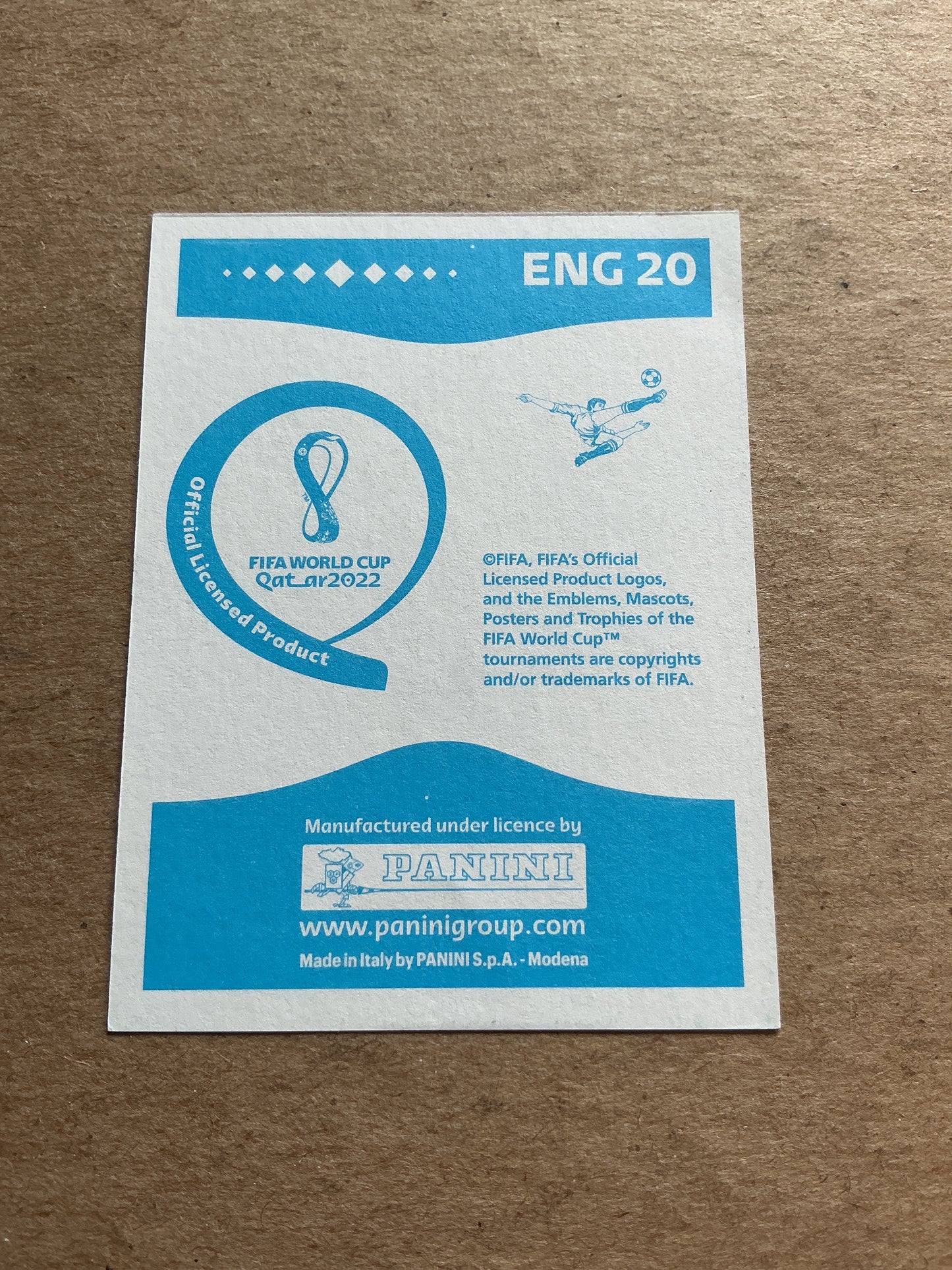Raheem Sterling, England 🏴 FIFA World Cup 2022 Panini hand signed