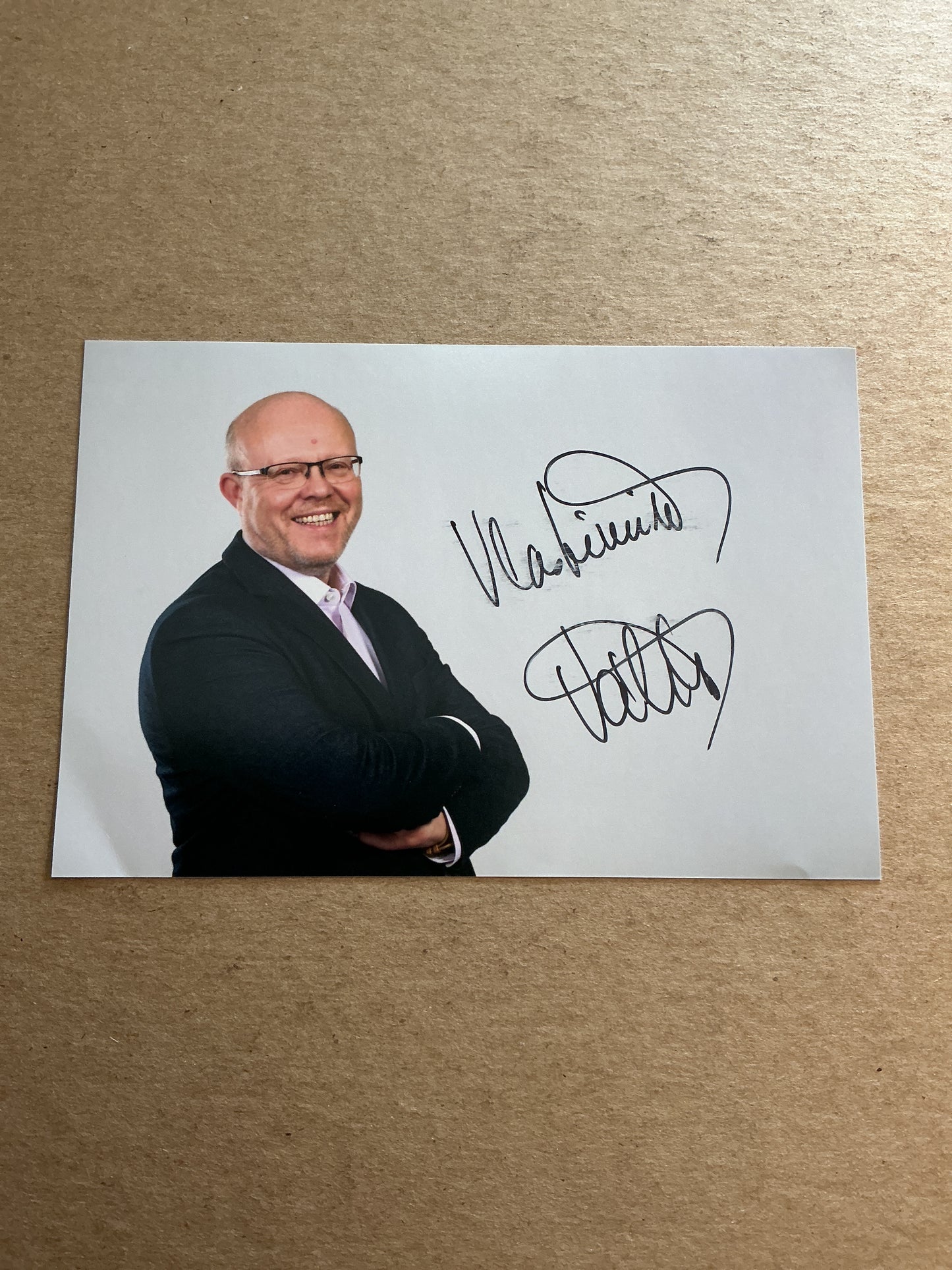 Vlastimil Valek, Czech Republic 🇨🇿 Minister of Health 2025 hand signed