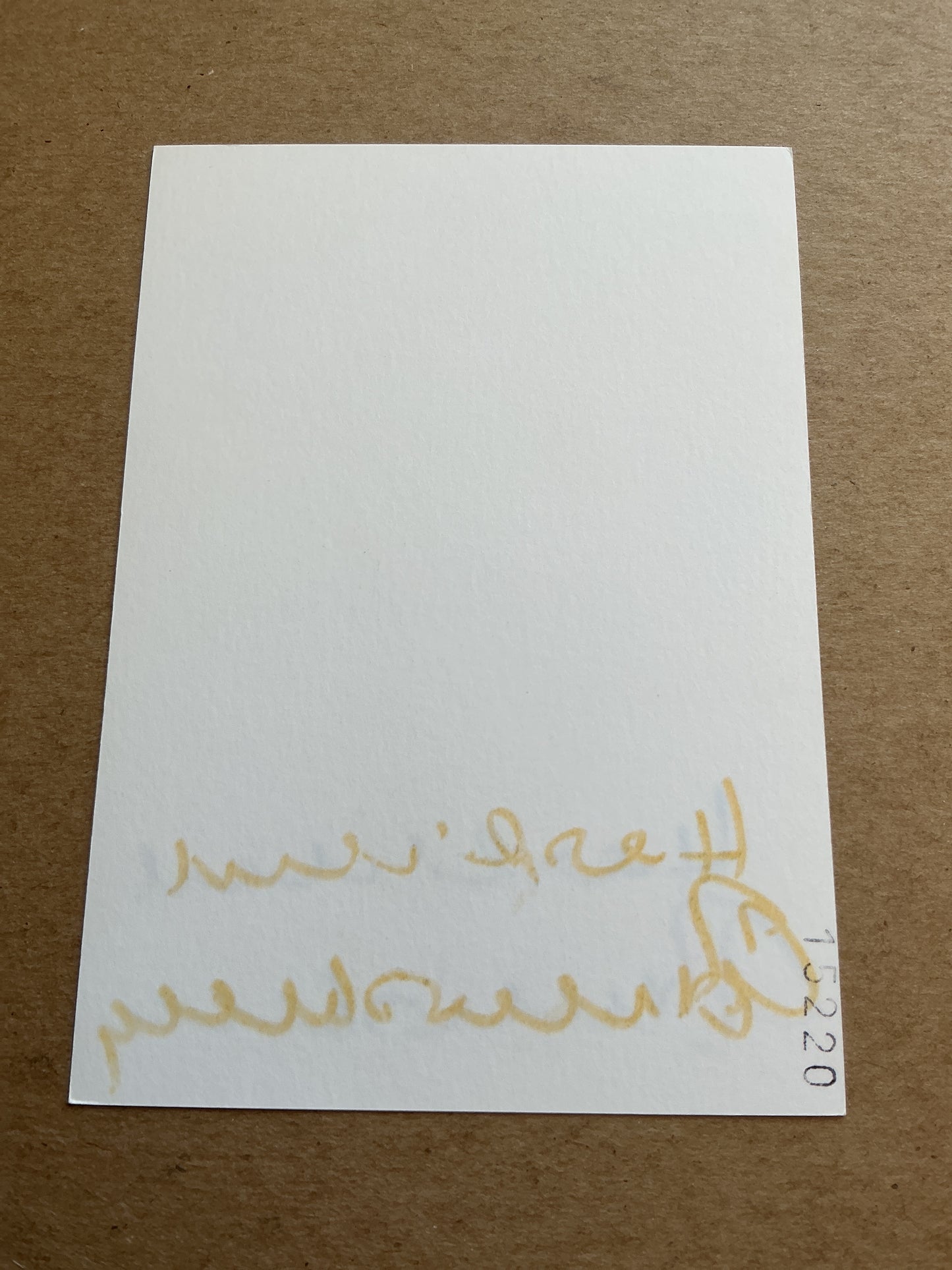 Claus Biederstaedt, Germany 🇩🇪 Actor hand signed