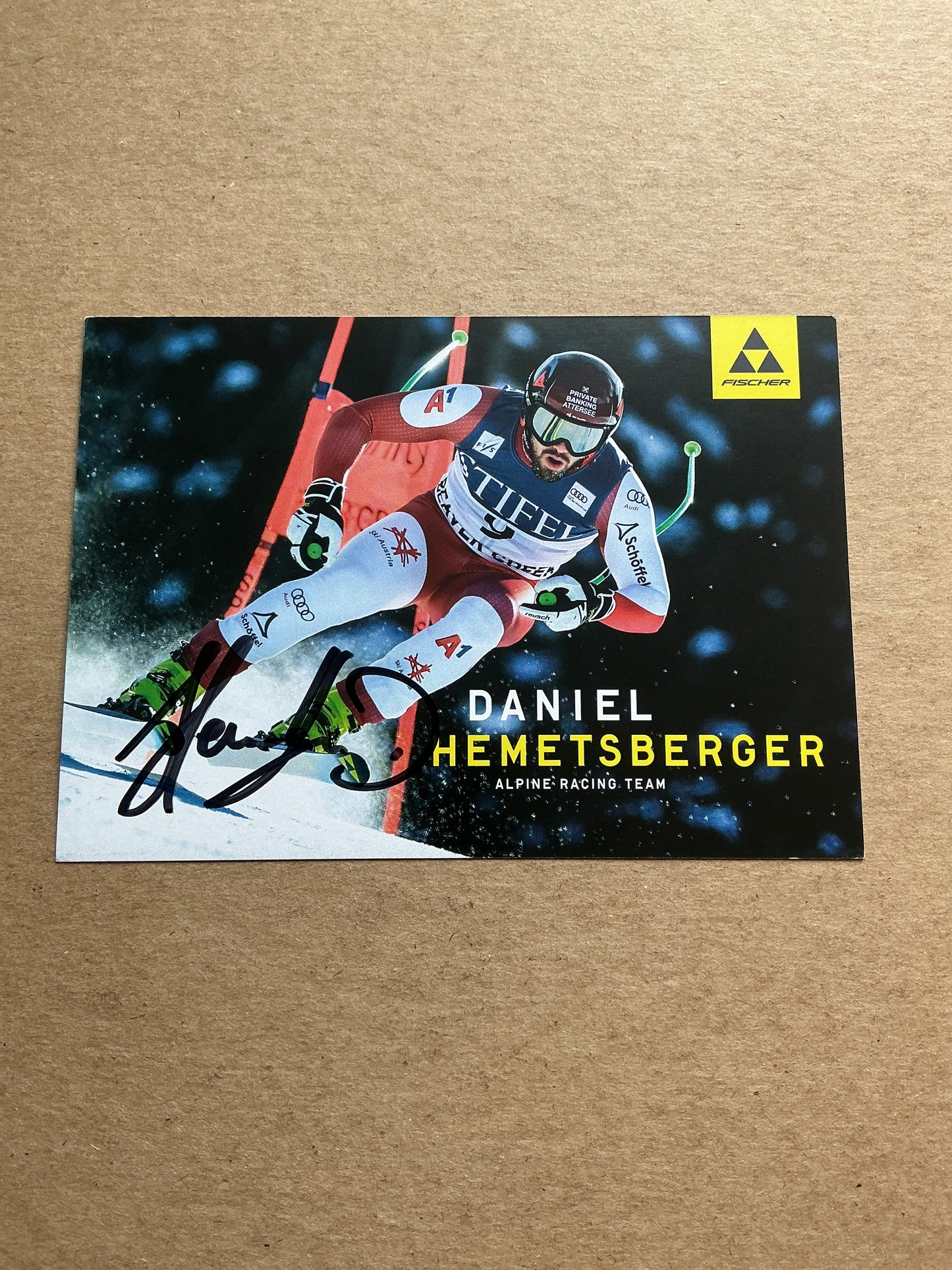 Daniel Hemetsberger, Austria 🇦🇹 Alpine Winter Sports 2024/25 hand signed