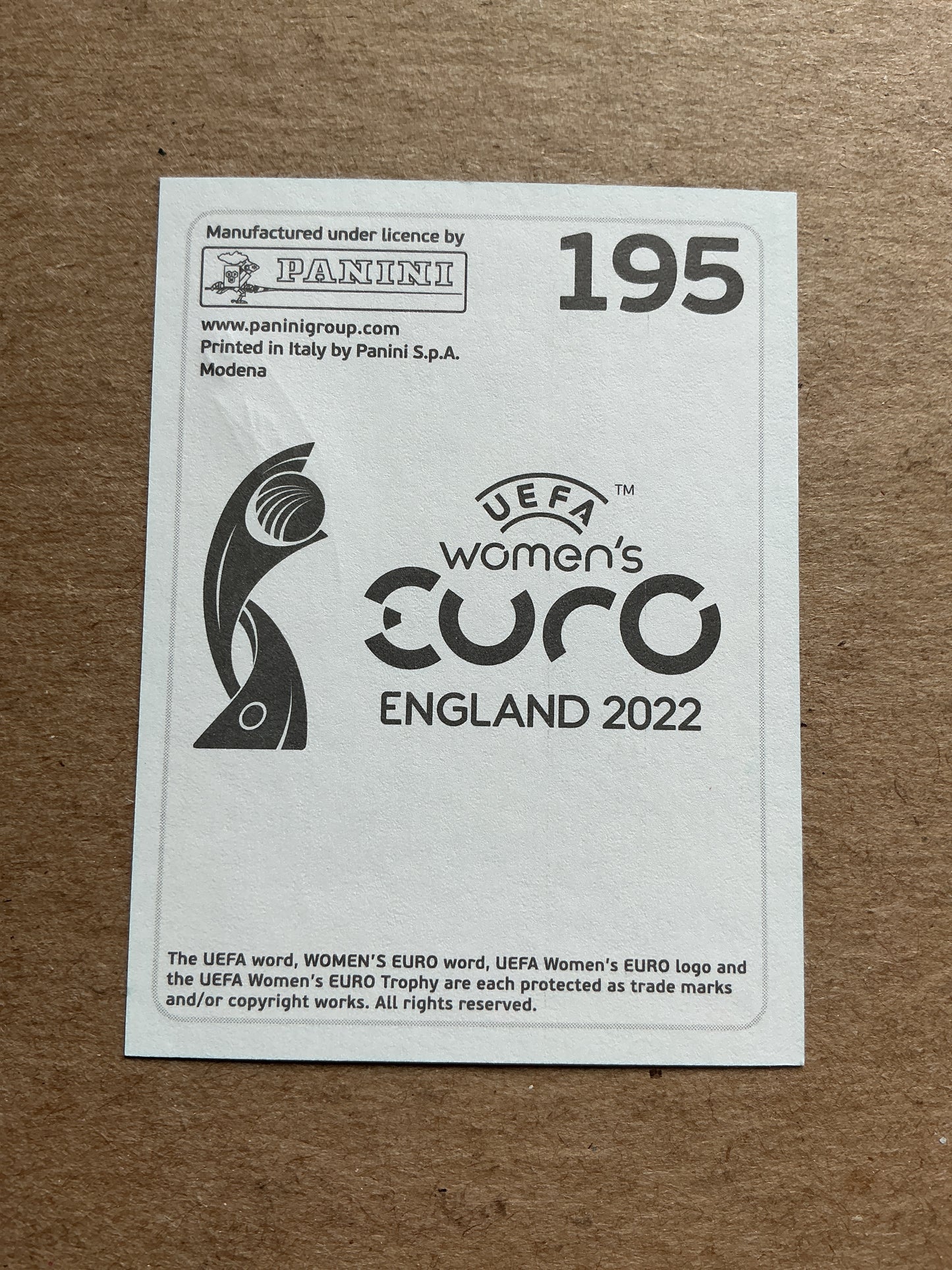 Juliette Kemppi, Finland 🇫🇮 UEFA Women’s Euro Cup 2022 Panini hand signed