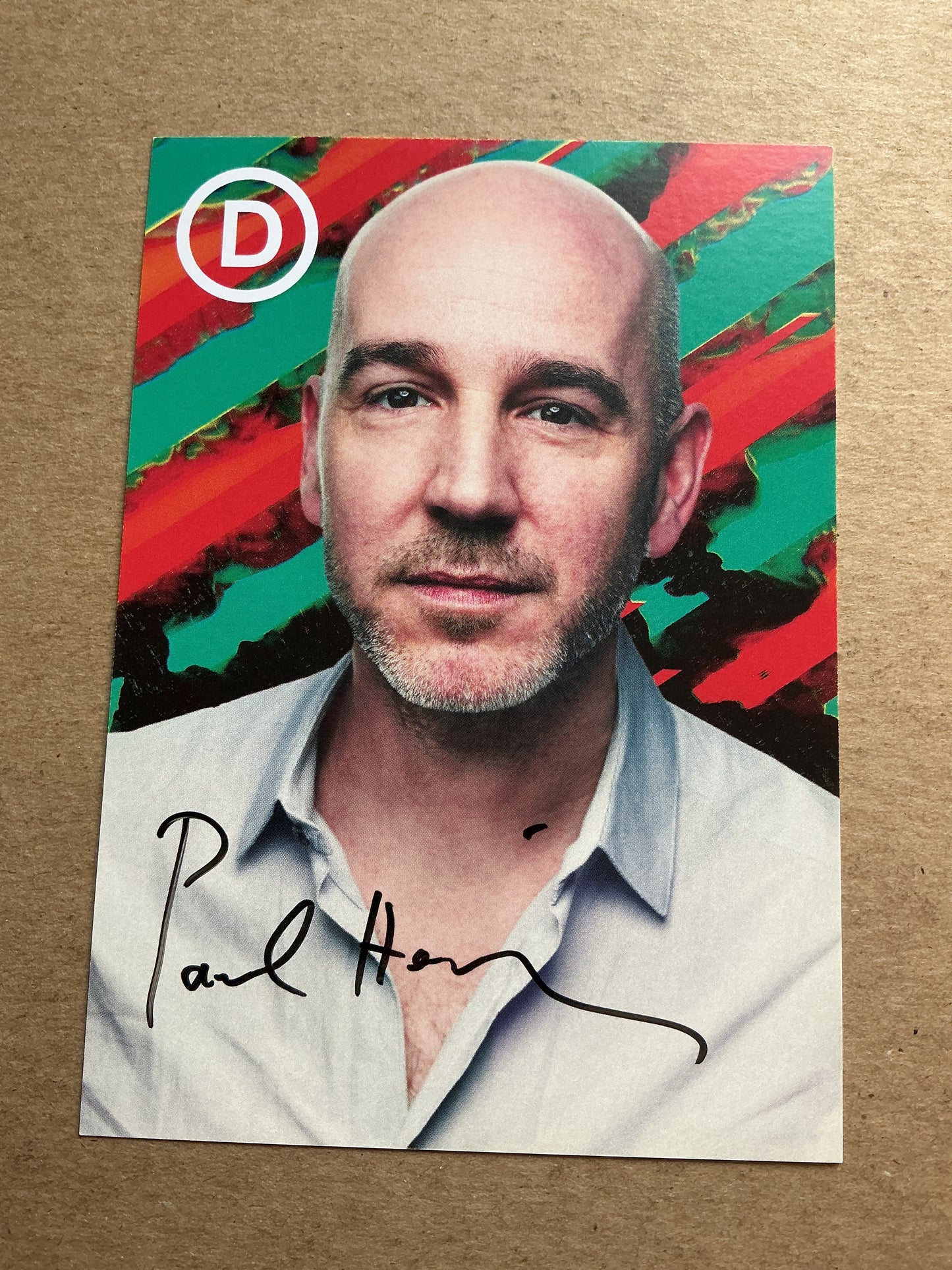 Paul Herwig, Germany 🇩🇪 Actor 2025 hand signed