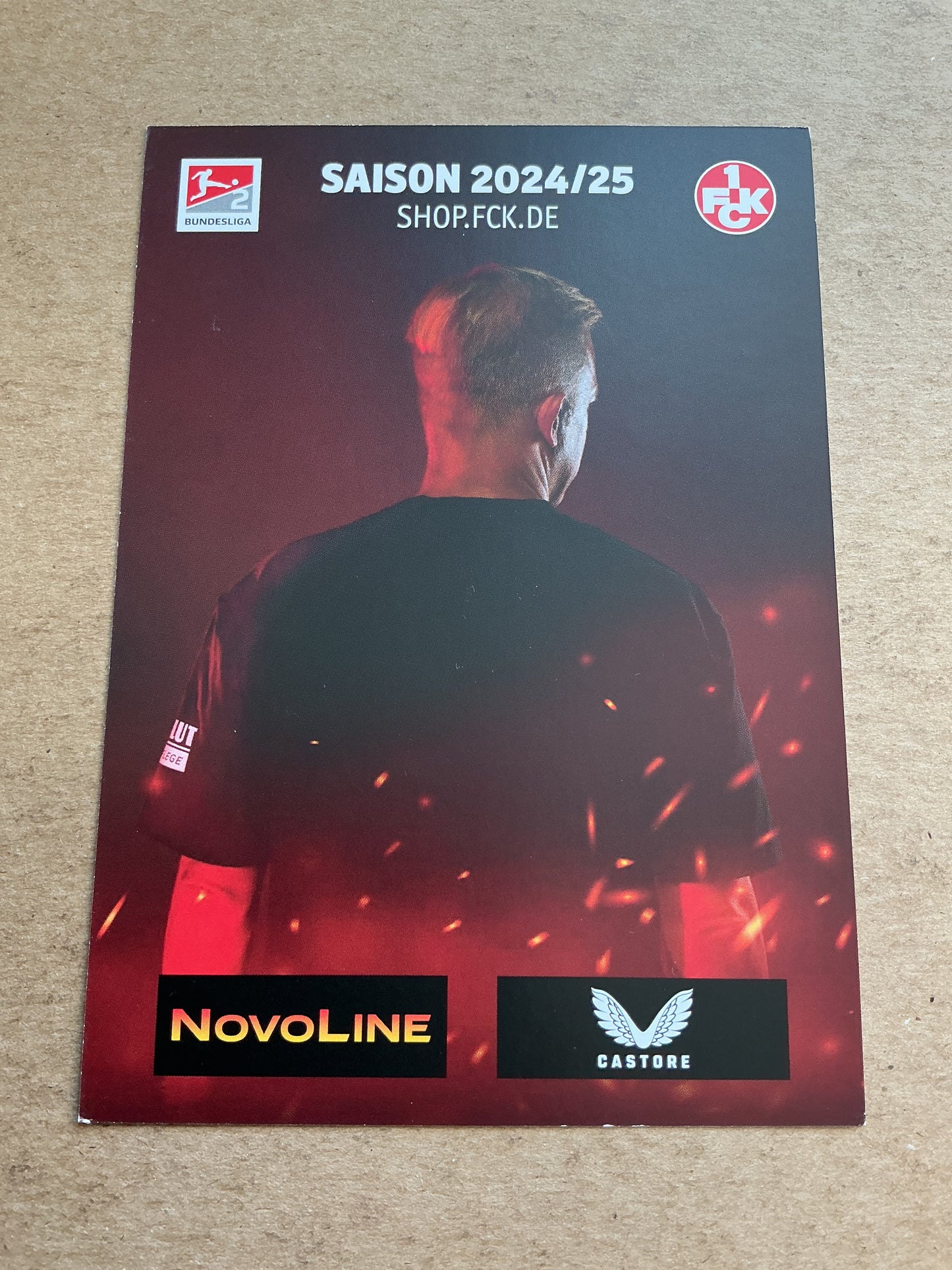 Markus Anfang, Germany π©πͺ 1.FC Kaiserslautern 2024/25 hand signed
