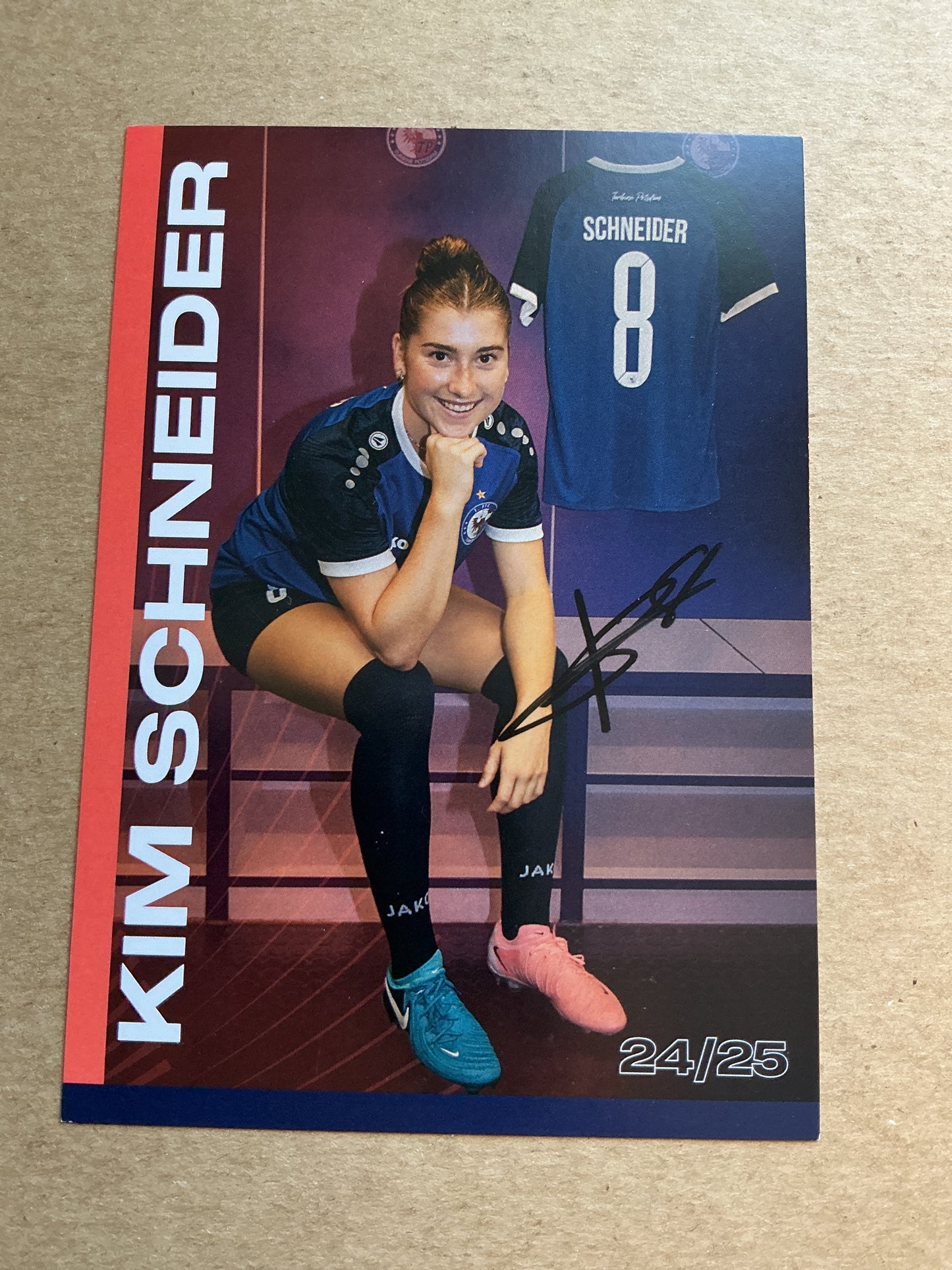Kim Schneider, Germany 🇩🇪 1.FFC Turbine Potsdam 2024/25 hand signed