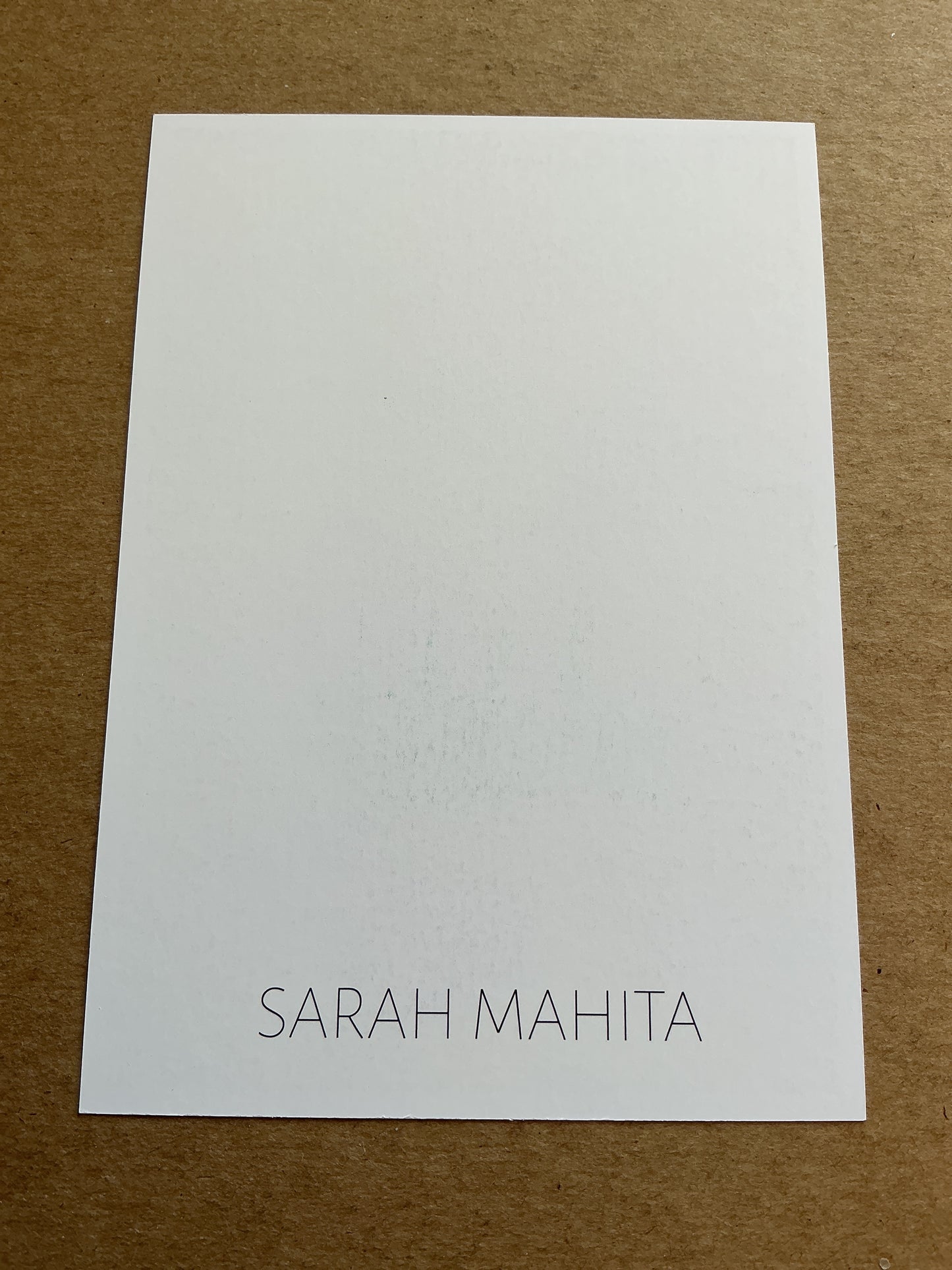 Sarah Mahita, Germany π©πͺ Actress 2025 hand signed