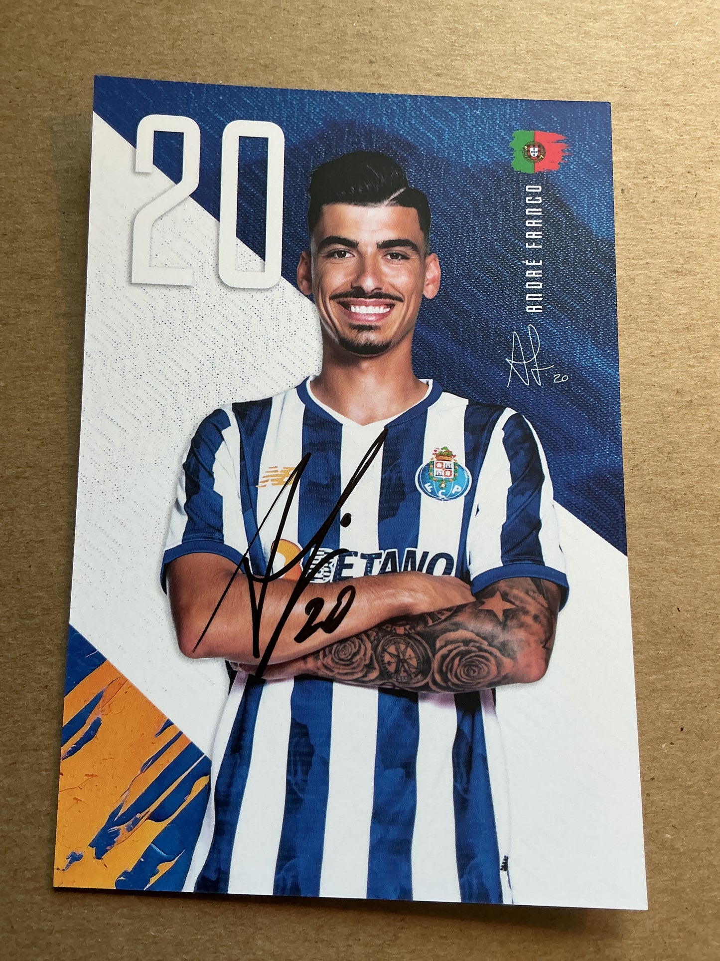 Andre Franco, Portugal 🇵🇹 FC Porto 2024/25 hand signed