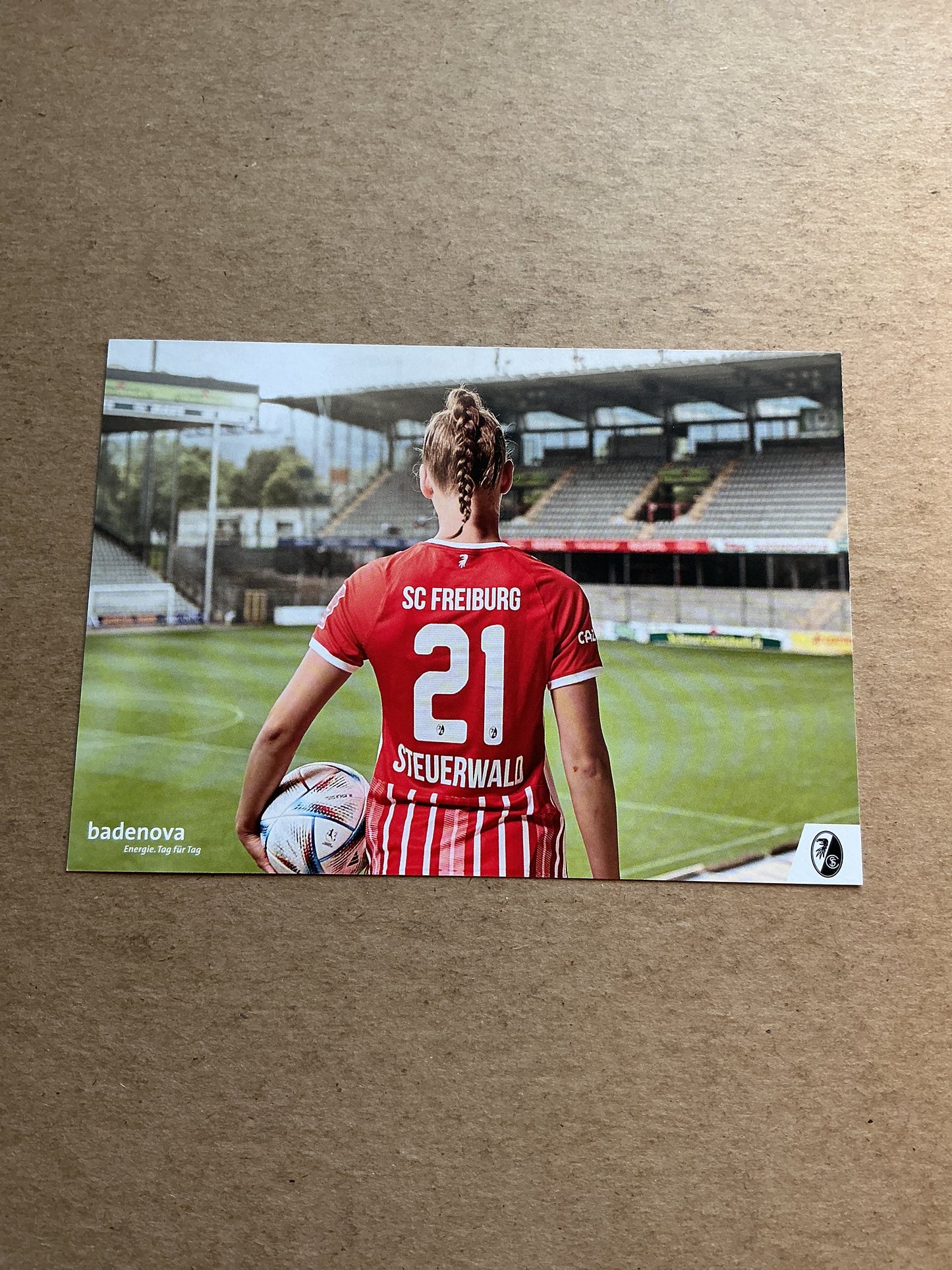 Samantha Steuerwald, Germany 🇩🇪 SC Freiburg 2022/23 hand signed