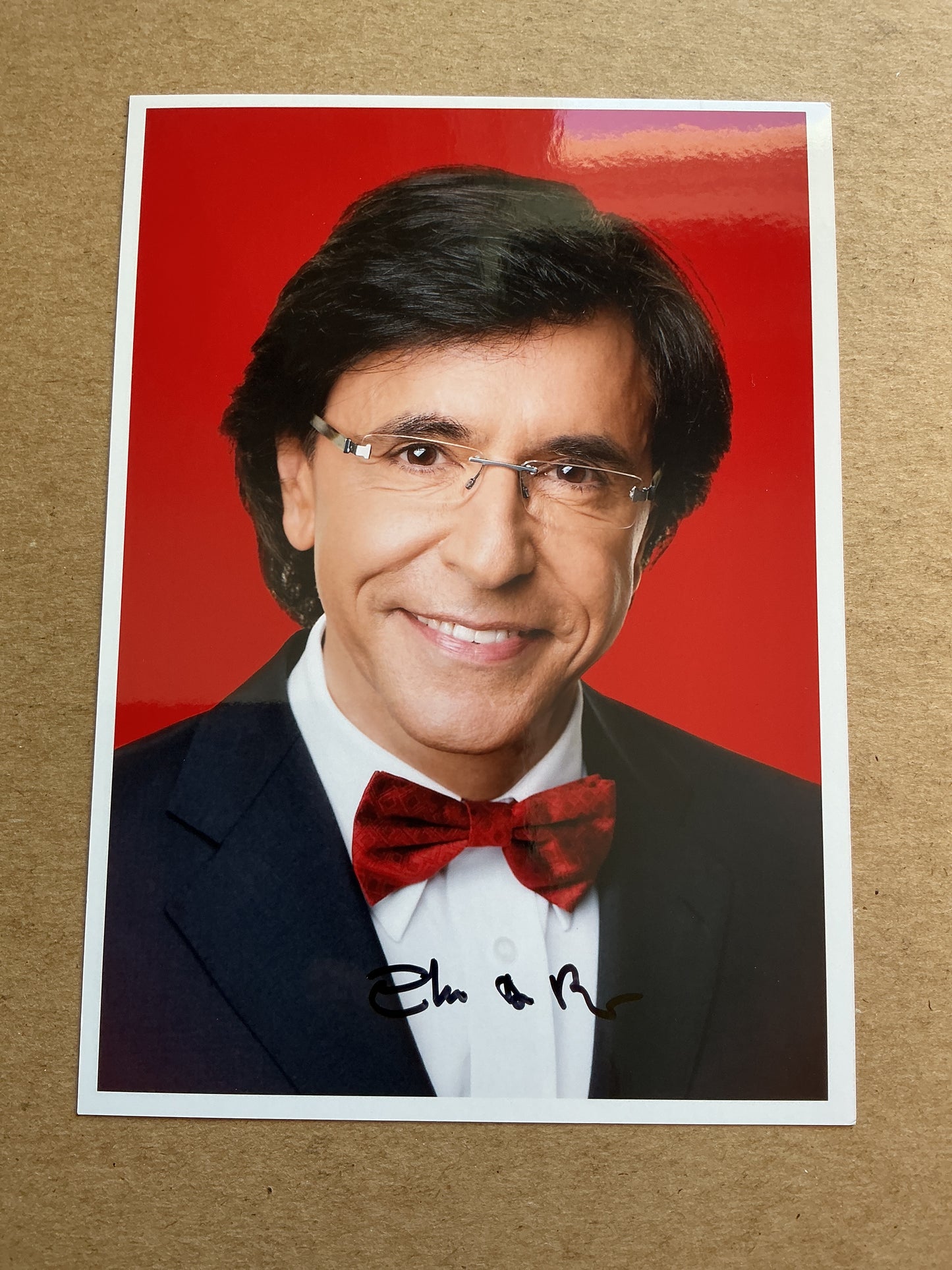 Elio Di Rupo, Belgium 🇧🇪 Prime Minister hand signed