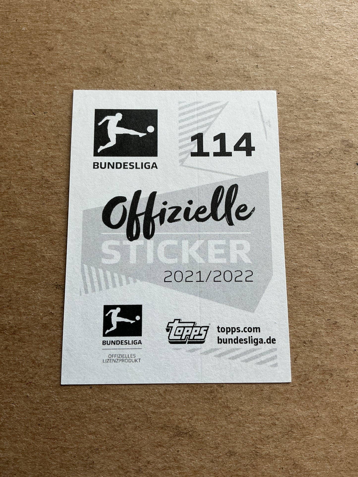 Patrick Wimmer, Austria 🇦🇹 Arminia Bielefeld 2021/22 Topps hand signed