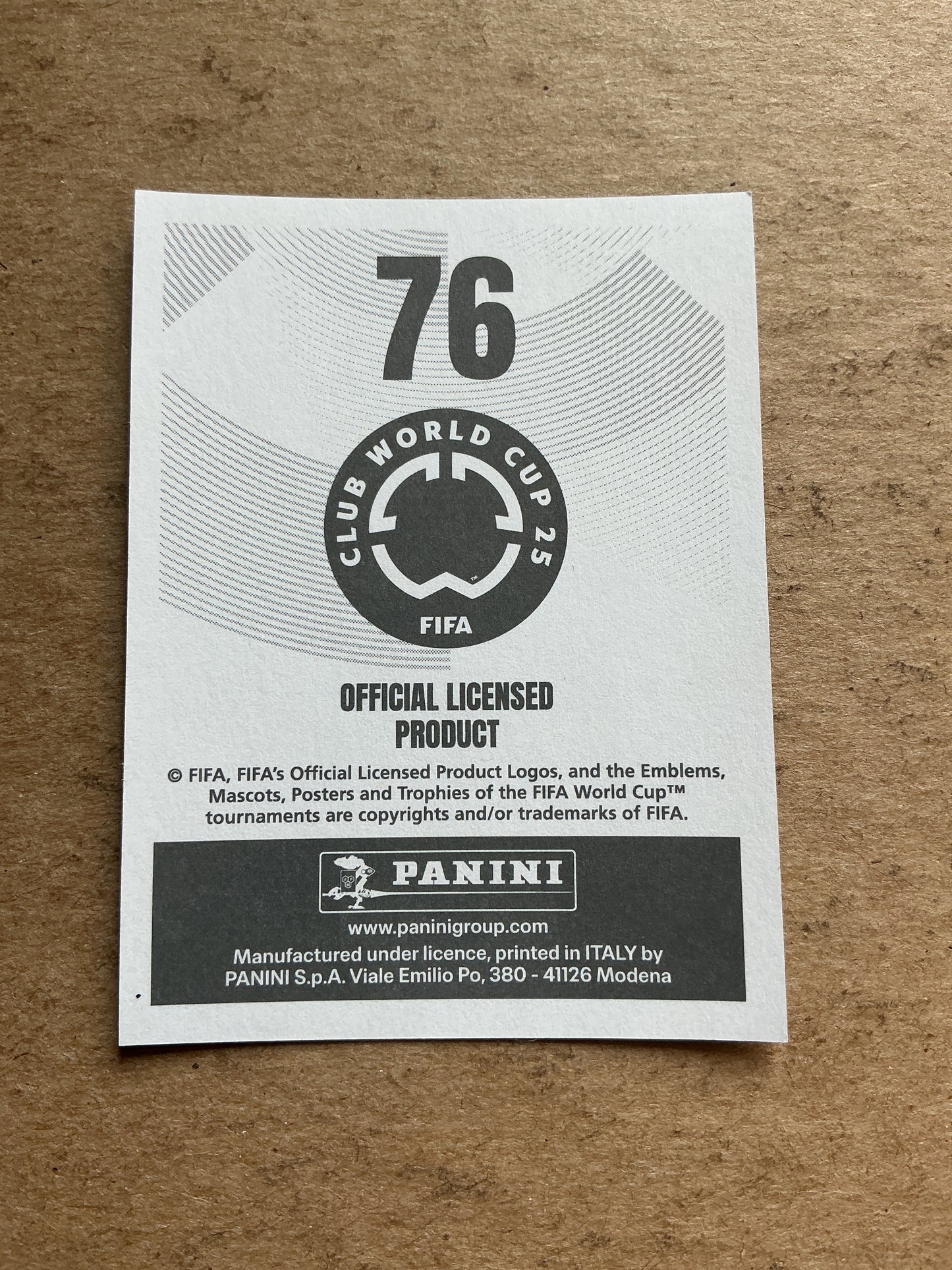 Bradley Barcola, France π«π· Paris Saint-Germain Club World Cup 2025 Panini hand signed