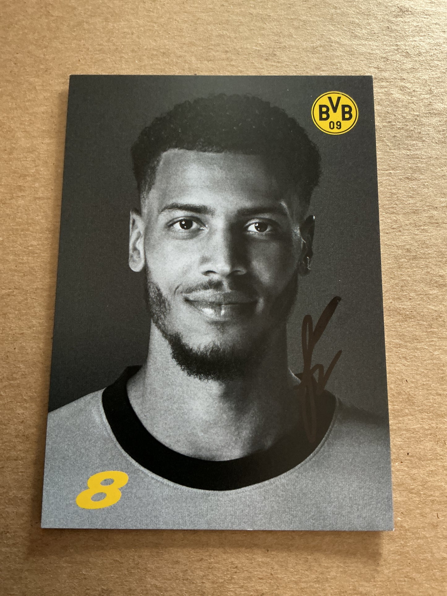 Felix Nmecha, Germany 🇩🇪 Borussia Dortmund 2023/24 hand signed