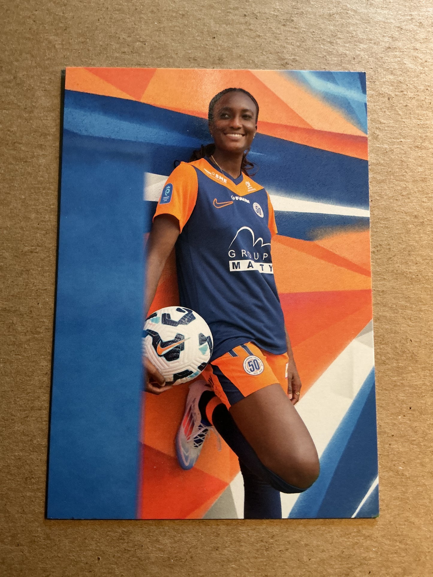 Ifeoma Onumonu, Nigeria 🇳🇬 Montpellier HSC 2024/25 hand signed